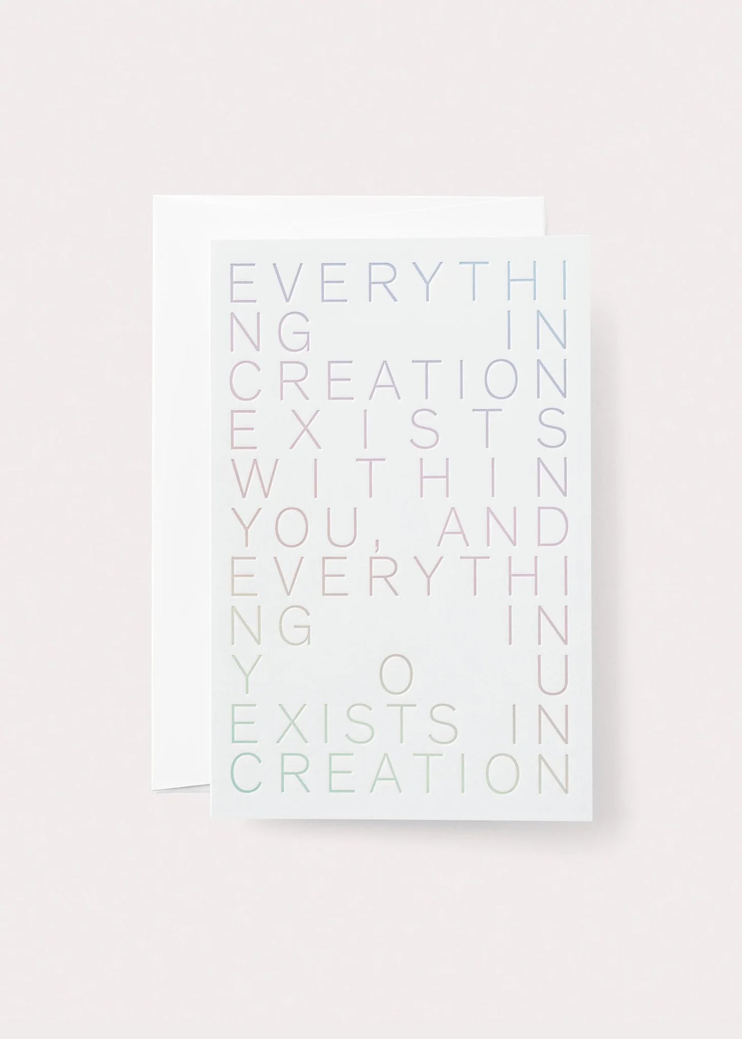 Creation card