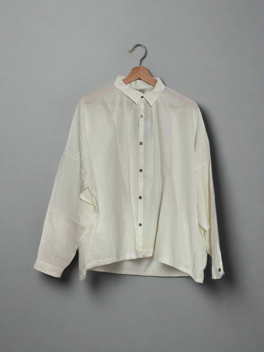 Ichi antiquites White linen shirt