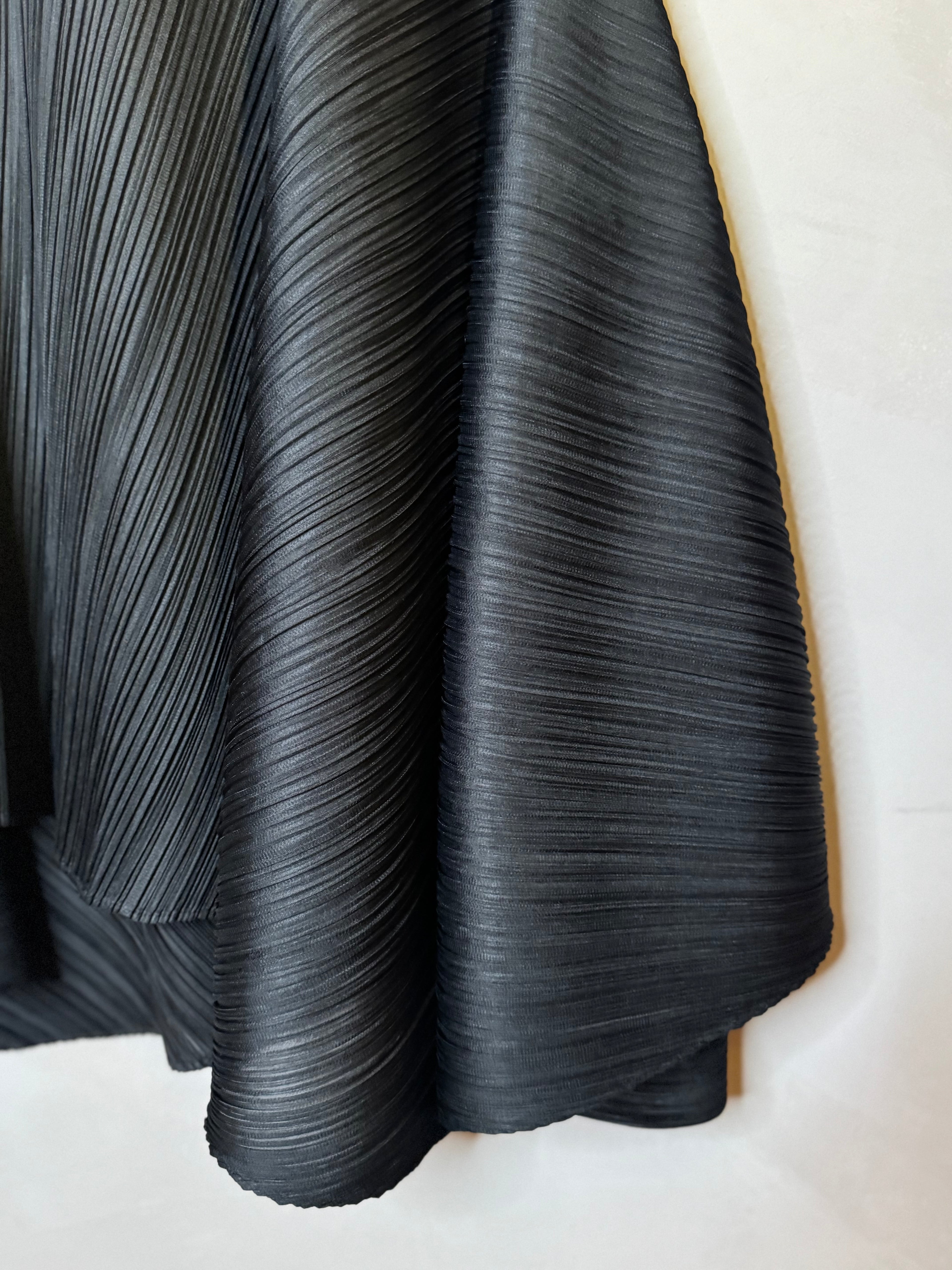 pleats please by Issey Miyake black dress