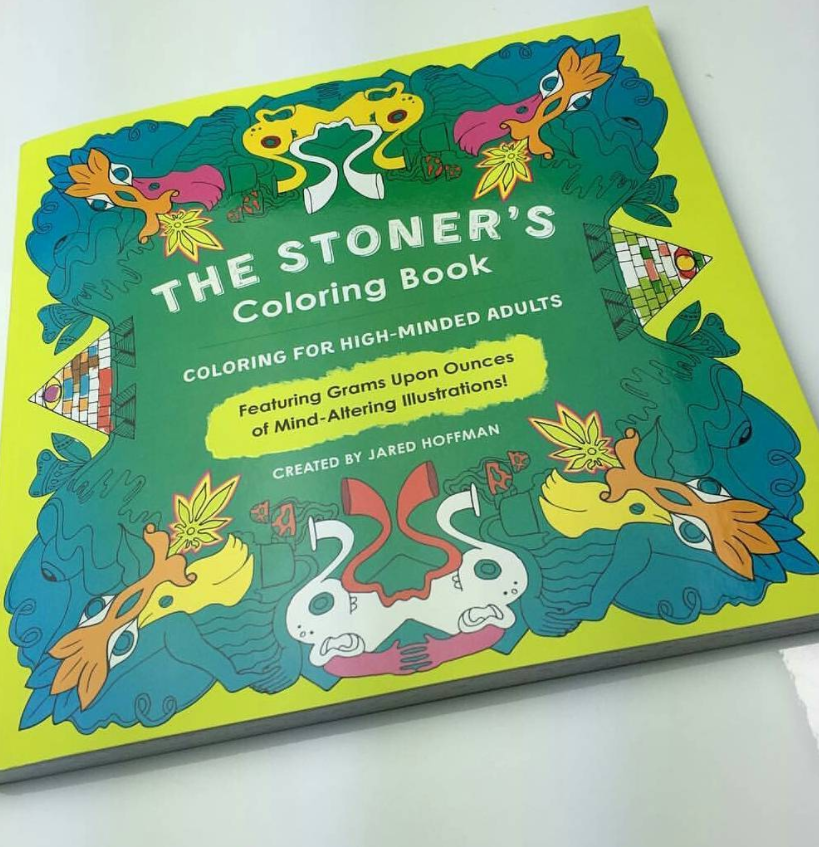 Stoner's Coloring Book by jared Hoffman