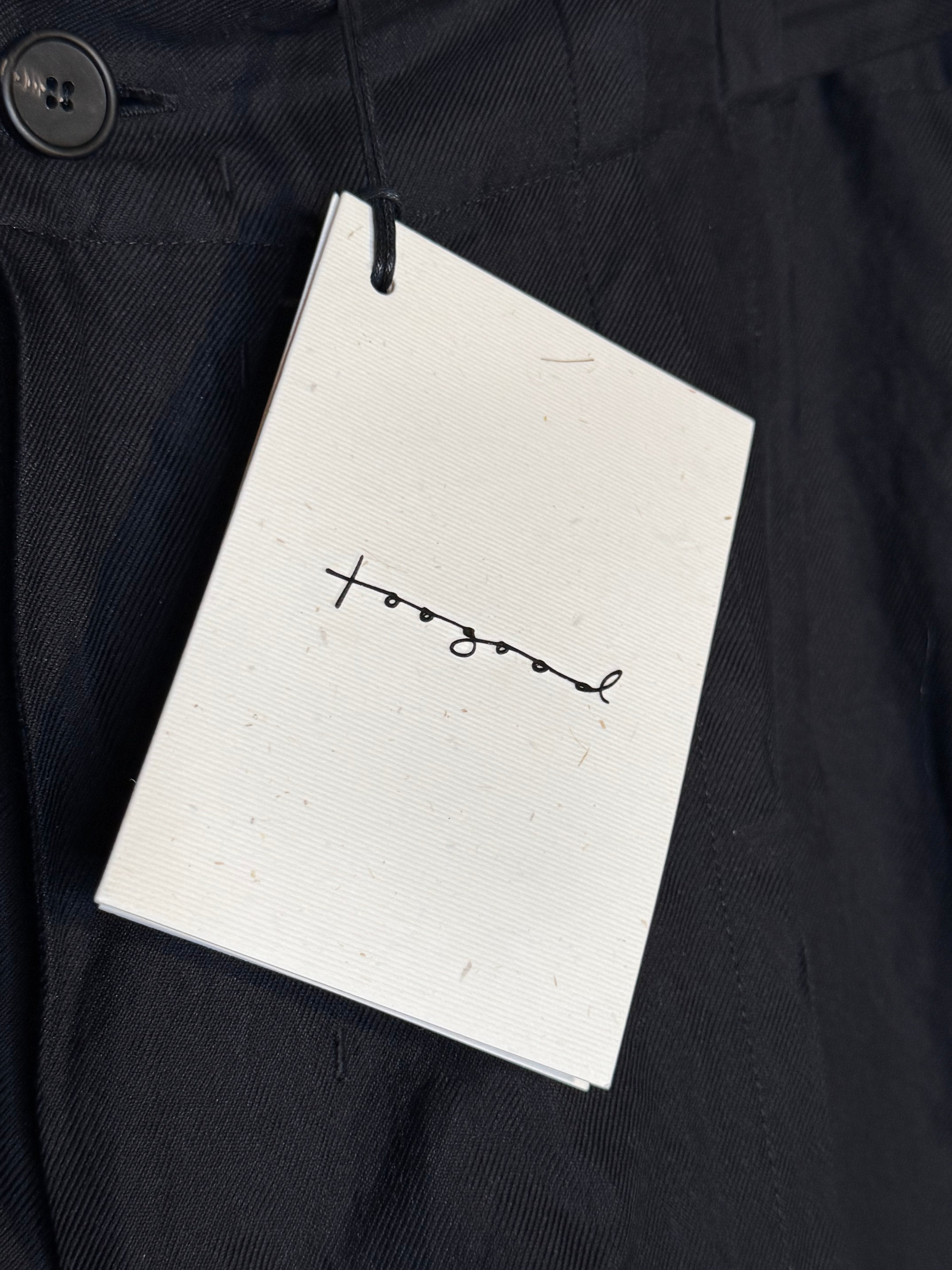 Toogood the tailor trouser crumpled flint