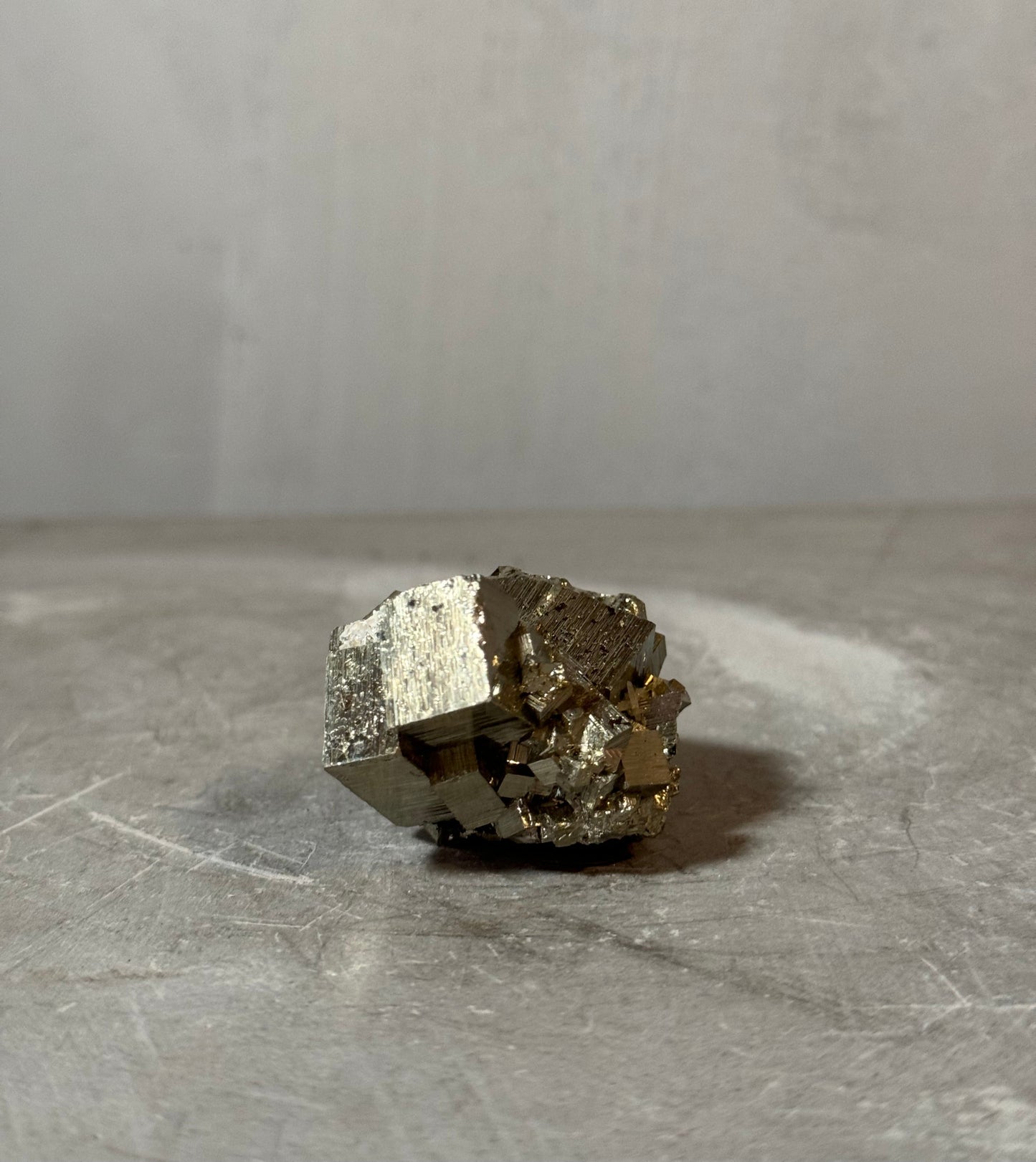 Pyrite cluster