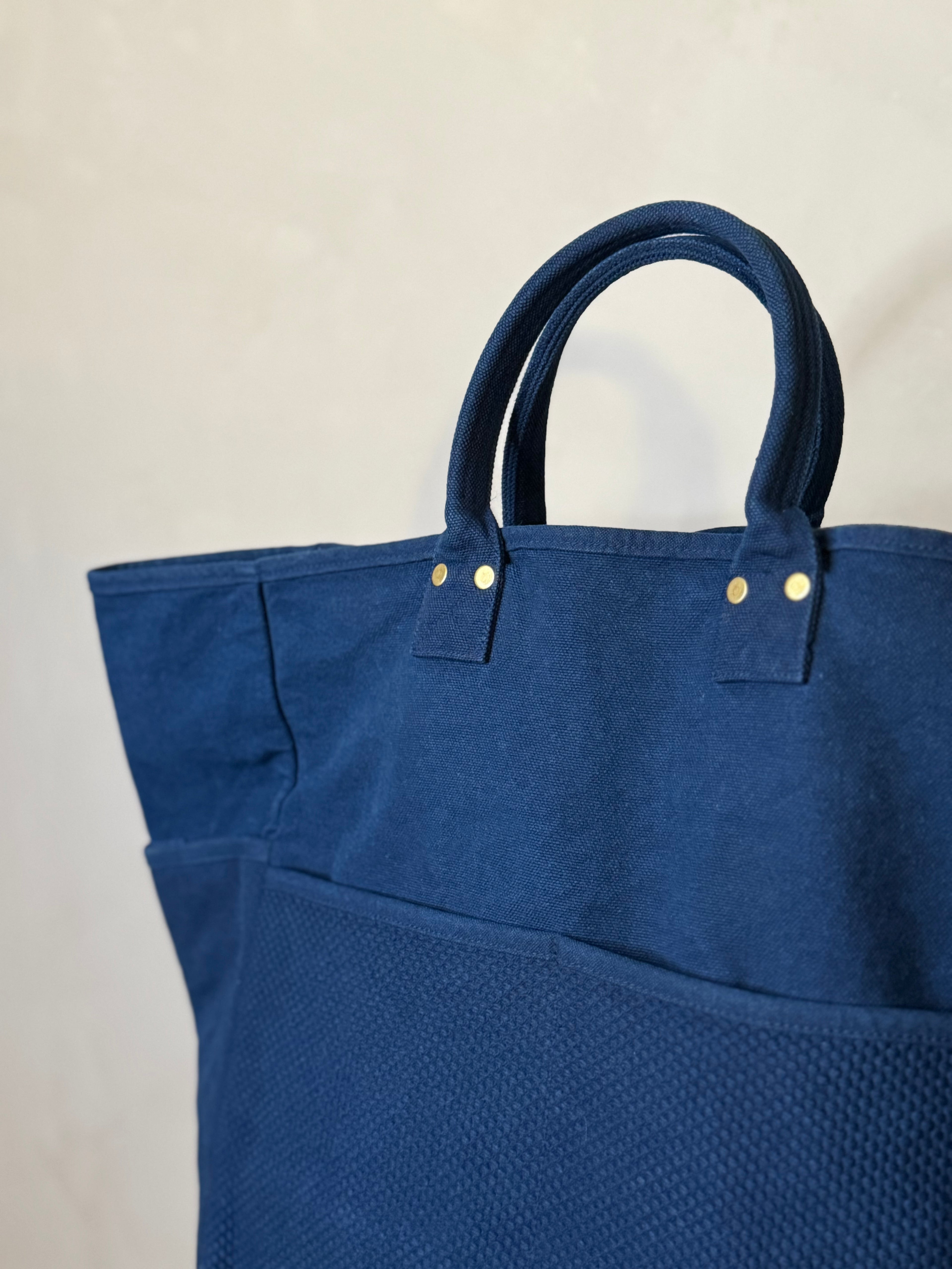 Indigo tote large
