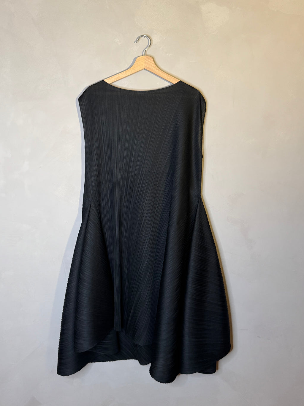 pleats please by Issey Miyake black dress