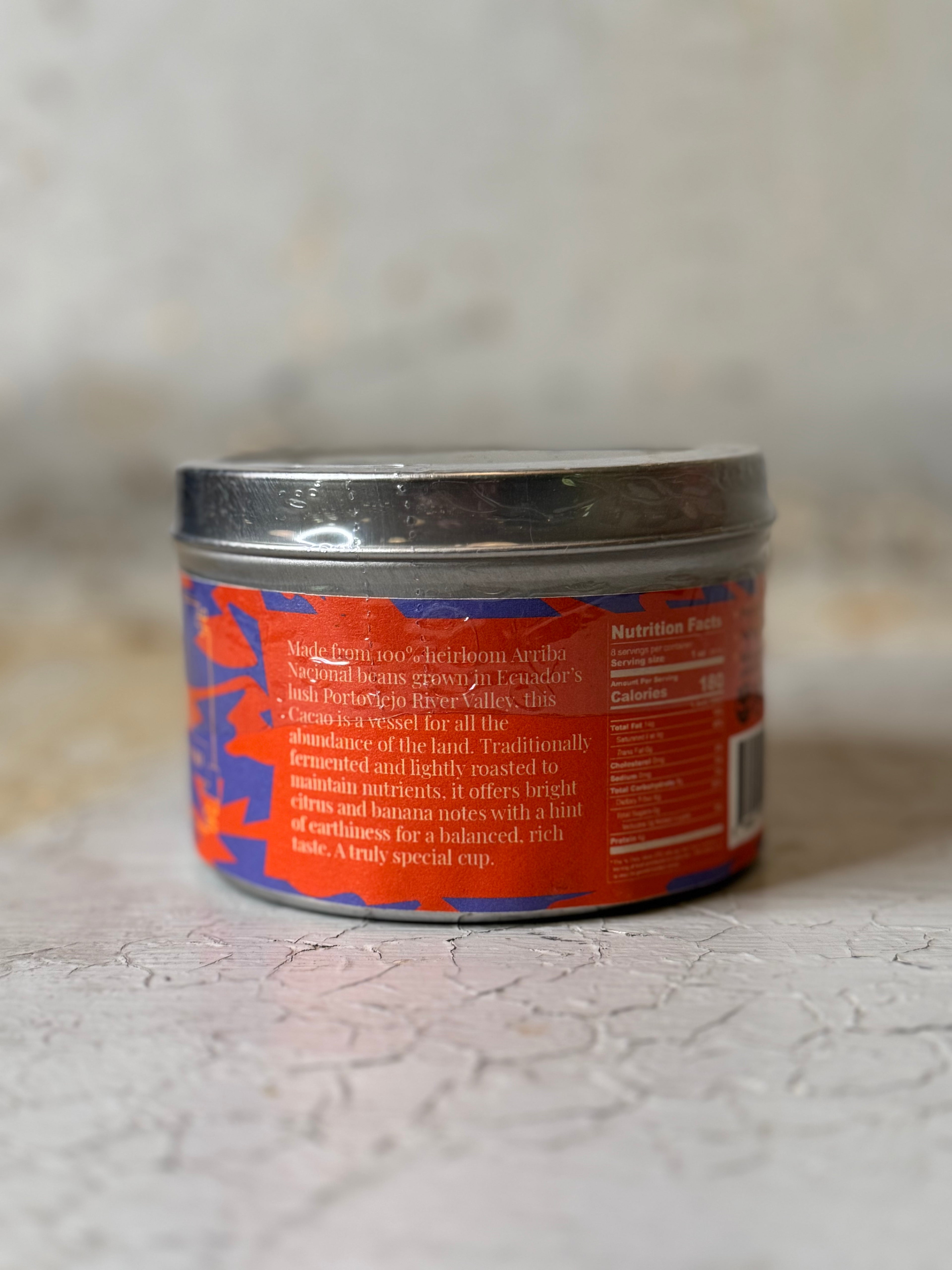 Ceremonial Grade Cacao - tin