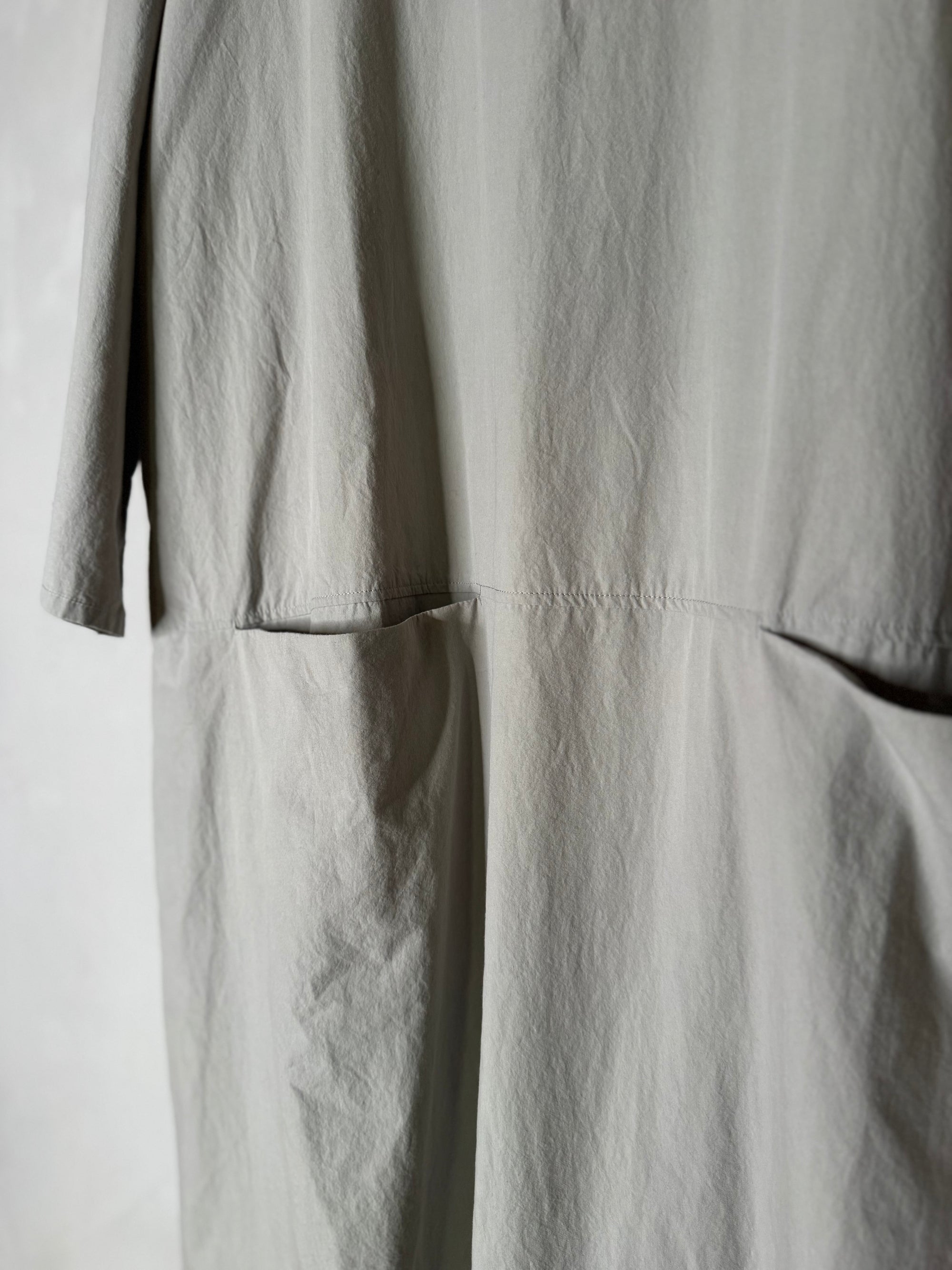 Ichi gray cotton dress