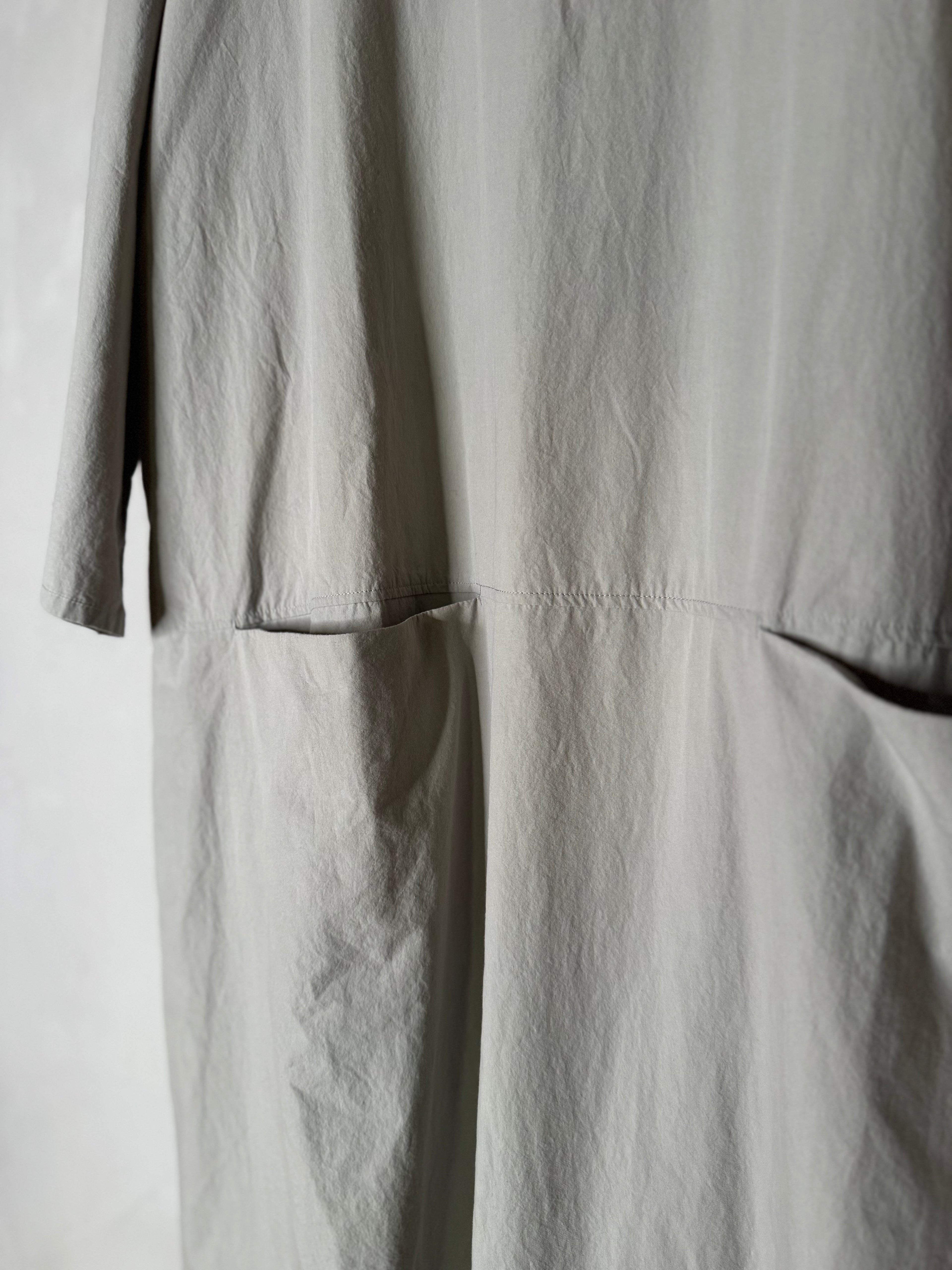 Ichi gray cotton dress