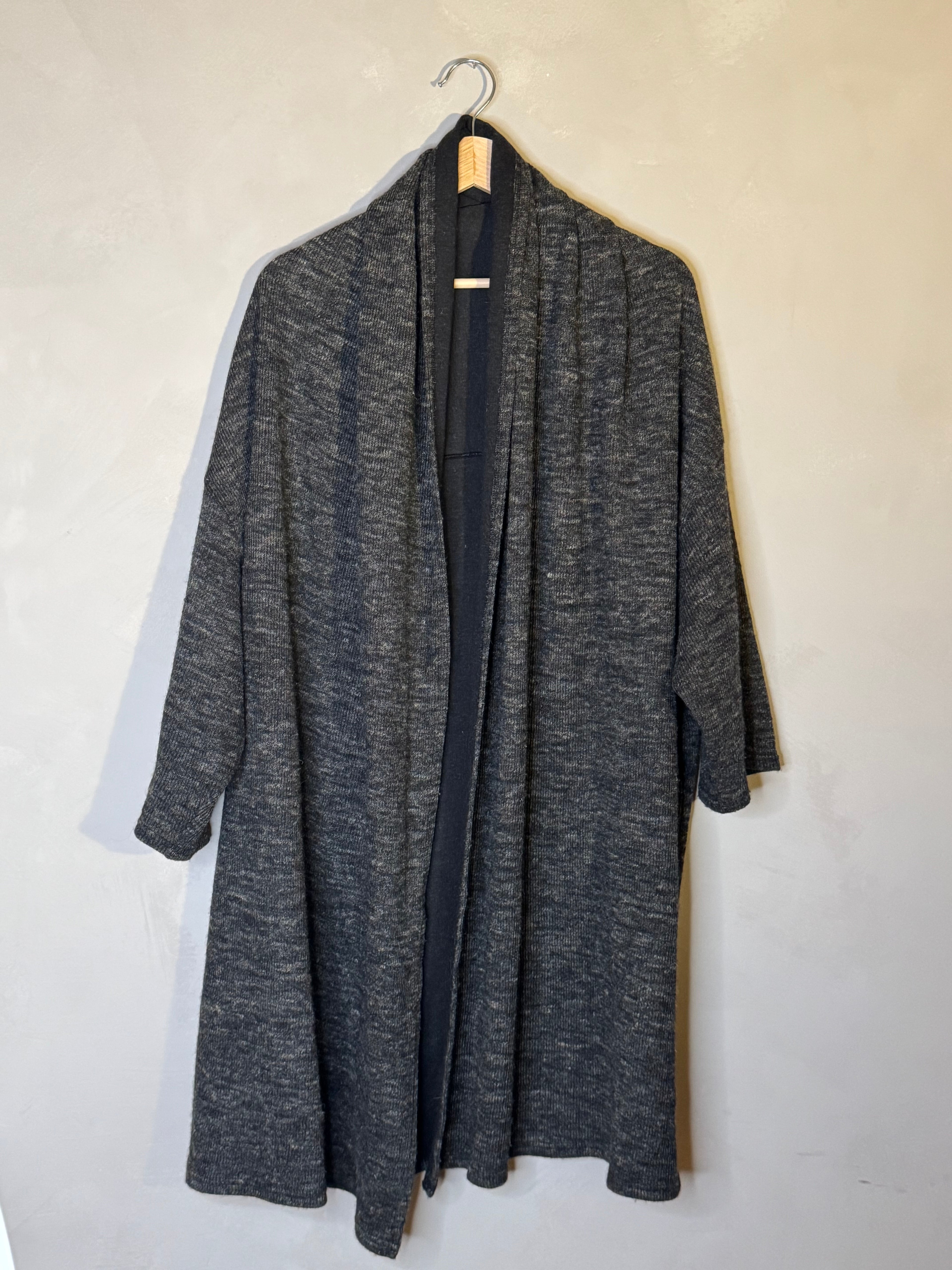 Ichi Antiquites linen and wool knit jacket