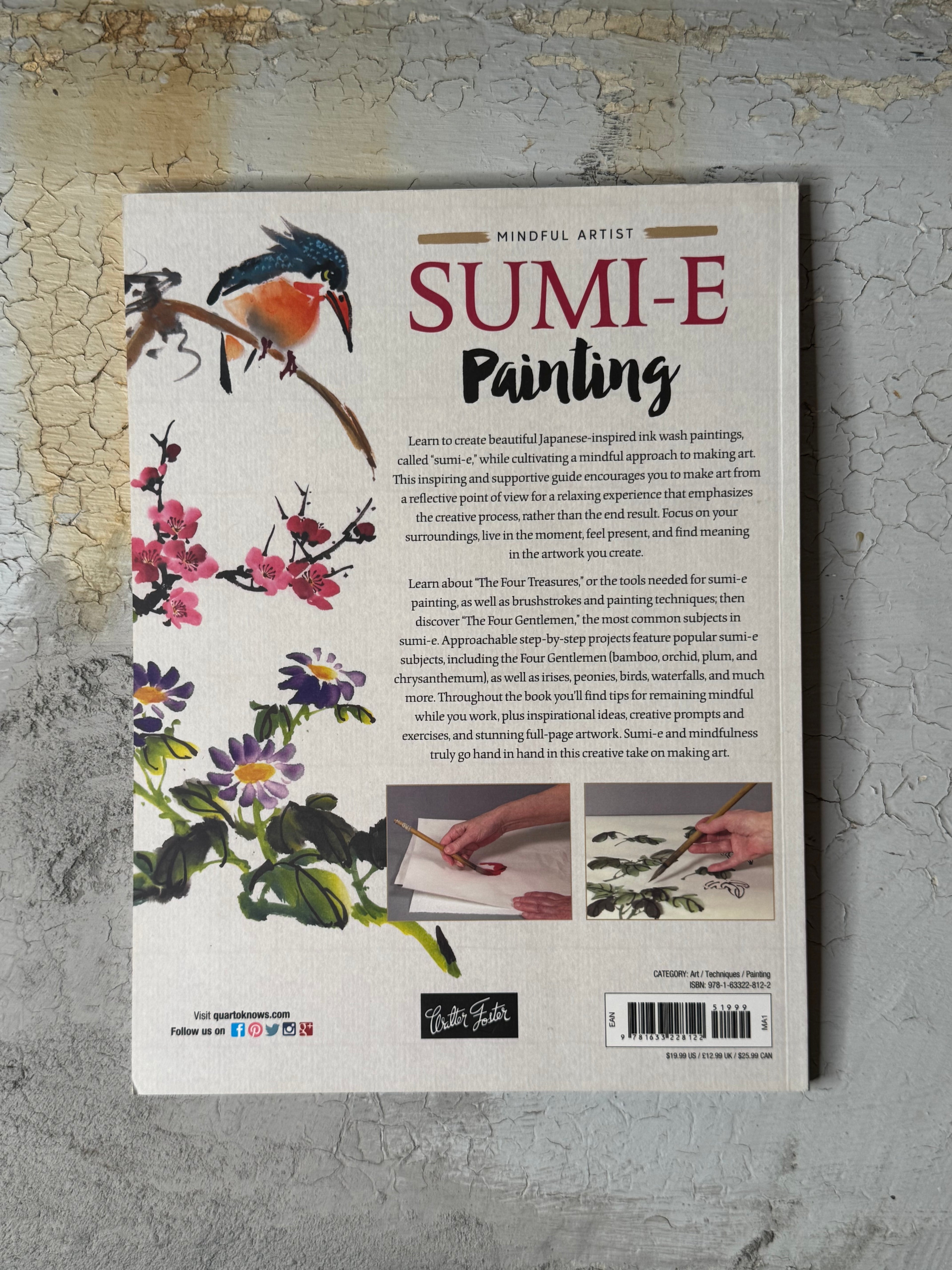 Sumi-e paintings by Virginia Lloyd-Davies