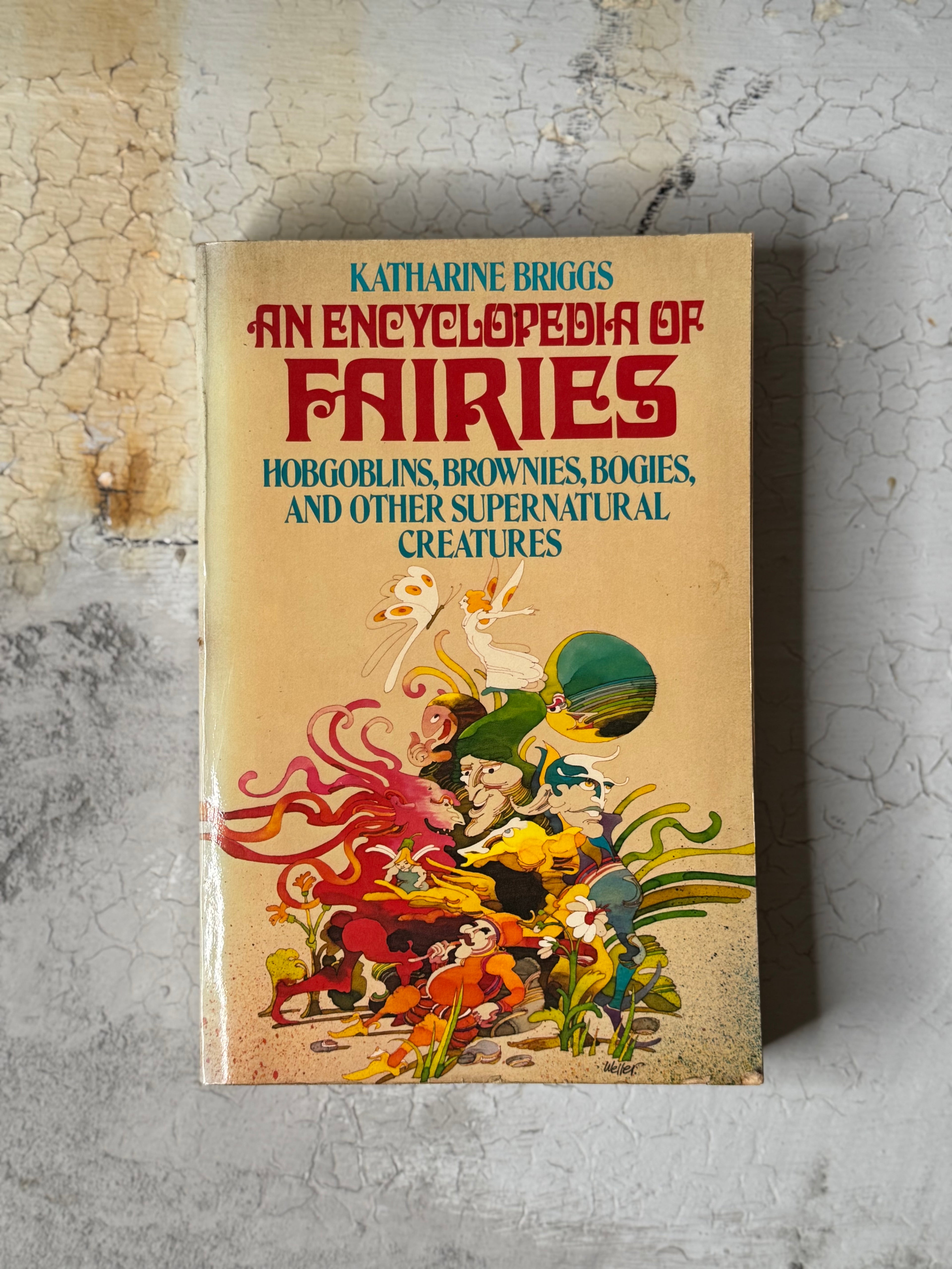 An encyclopedia of fairies by KATHARINE BRIGGS - vintage