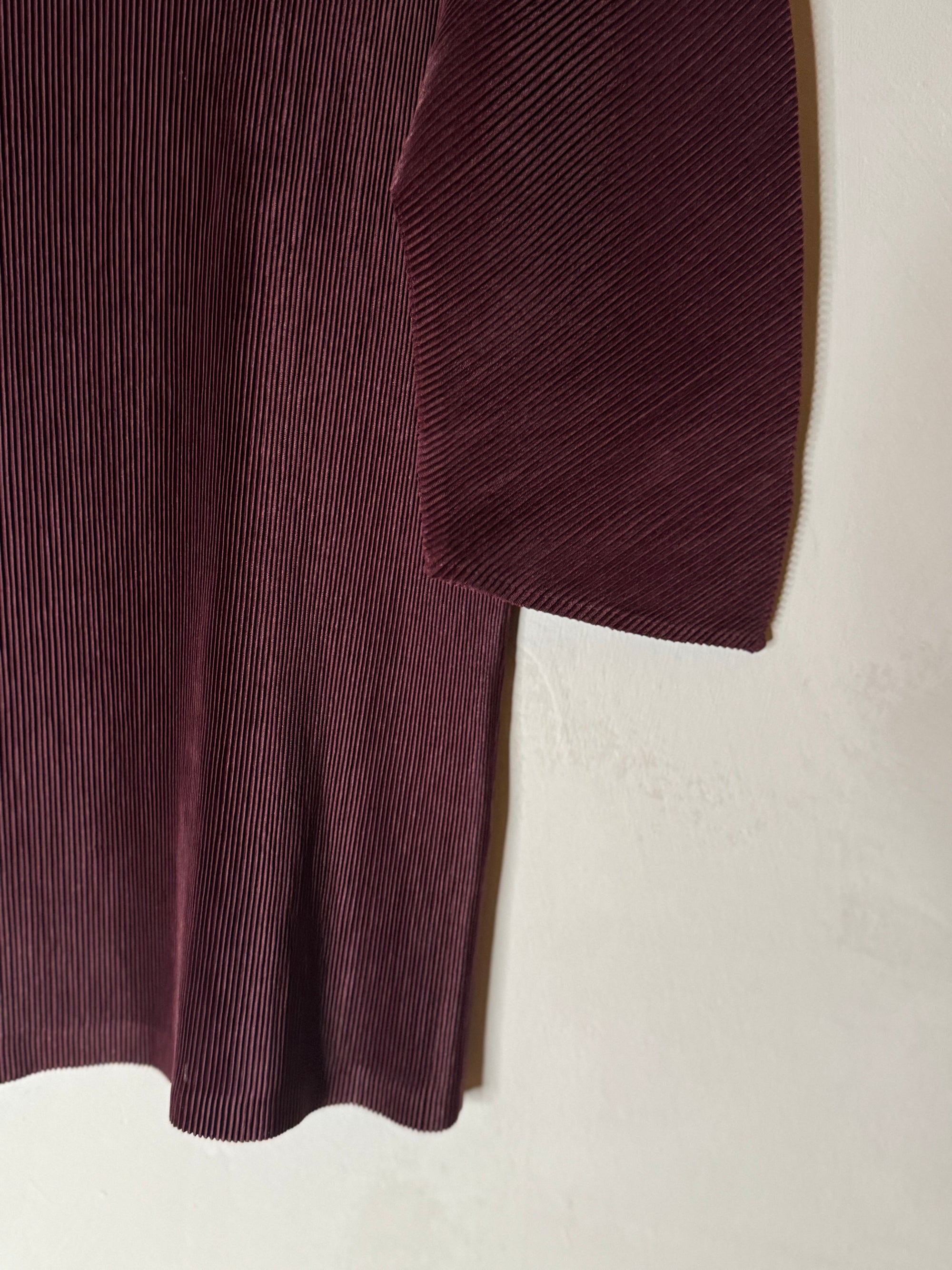pleats please by Issey Miyake mock neck top