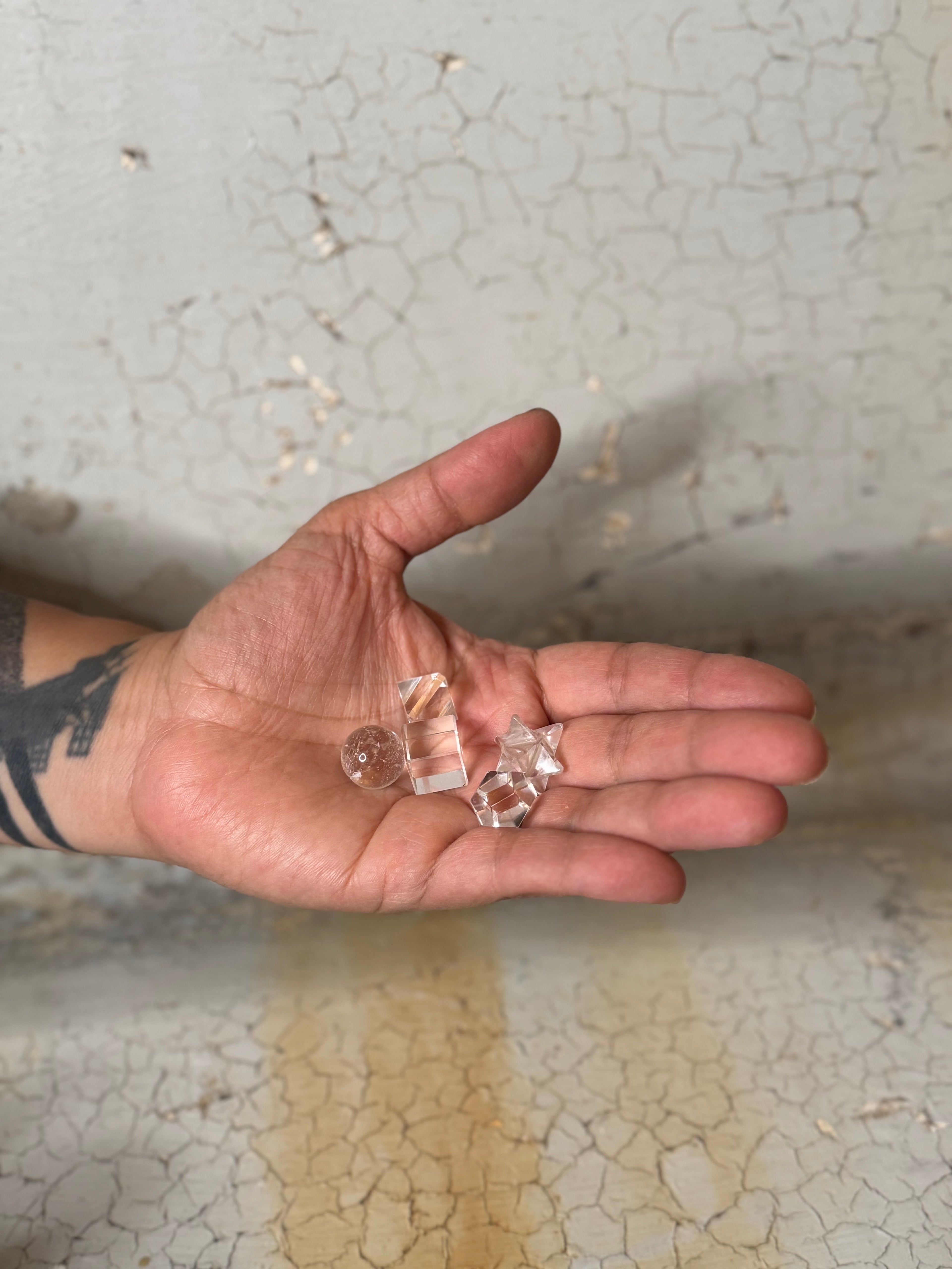 quartz pocket shapes-platonic solids and more