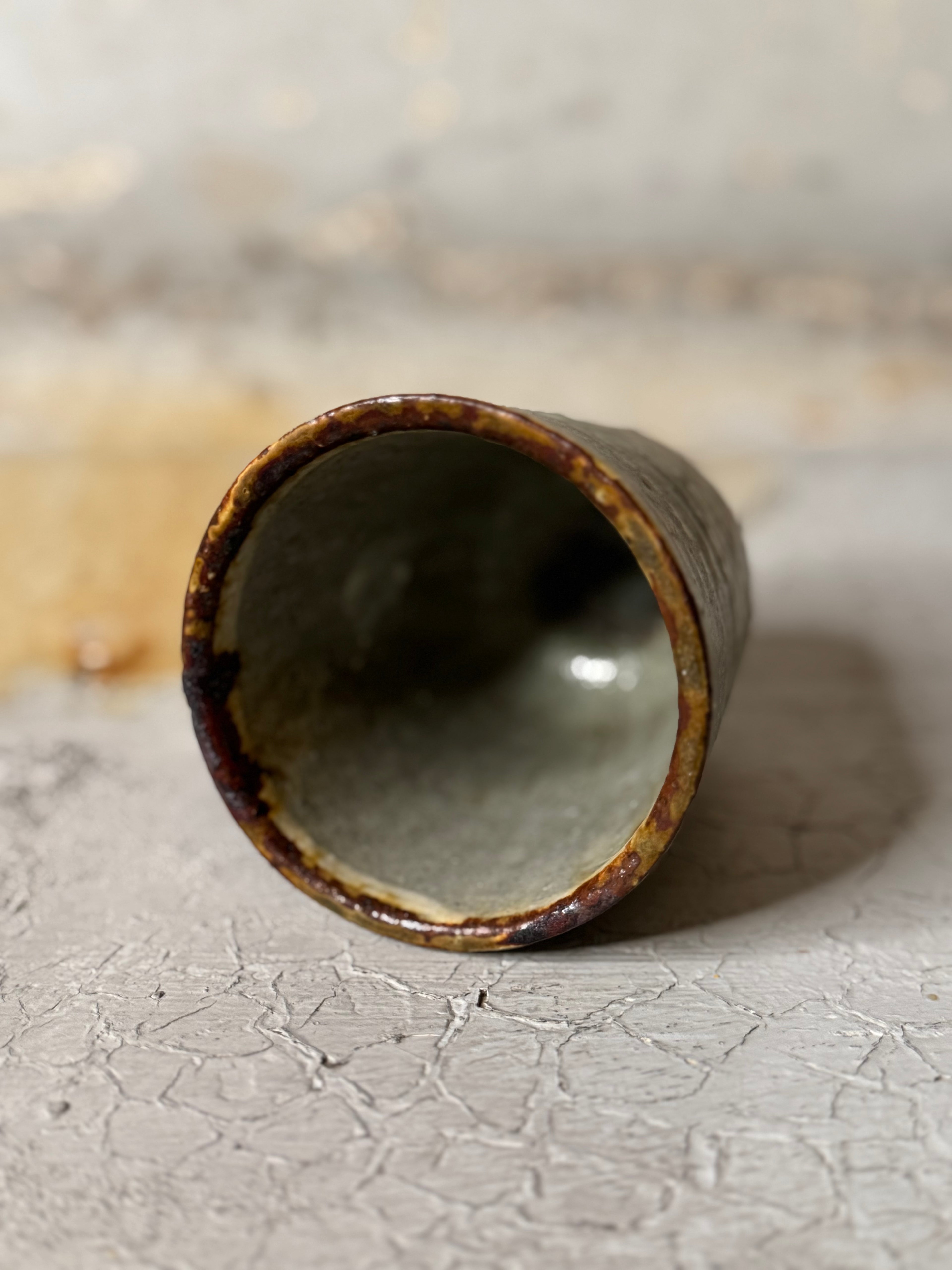 yunomi- light gray - handmade in japan