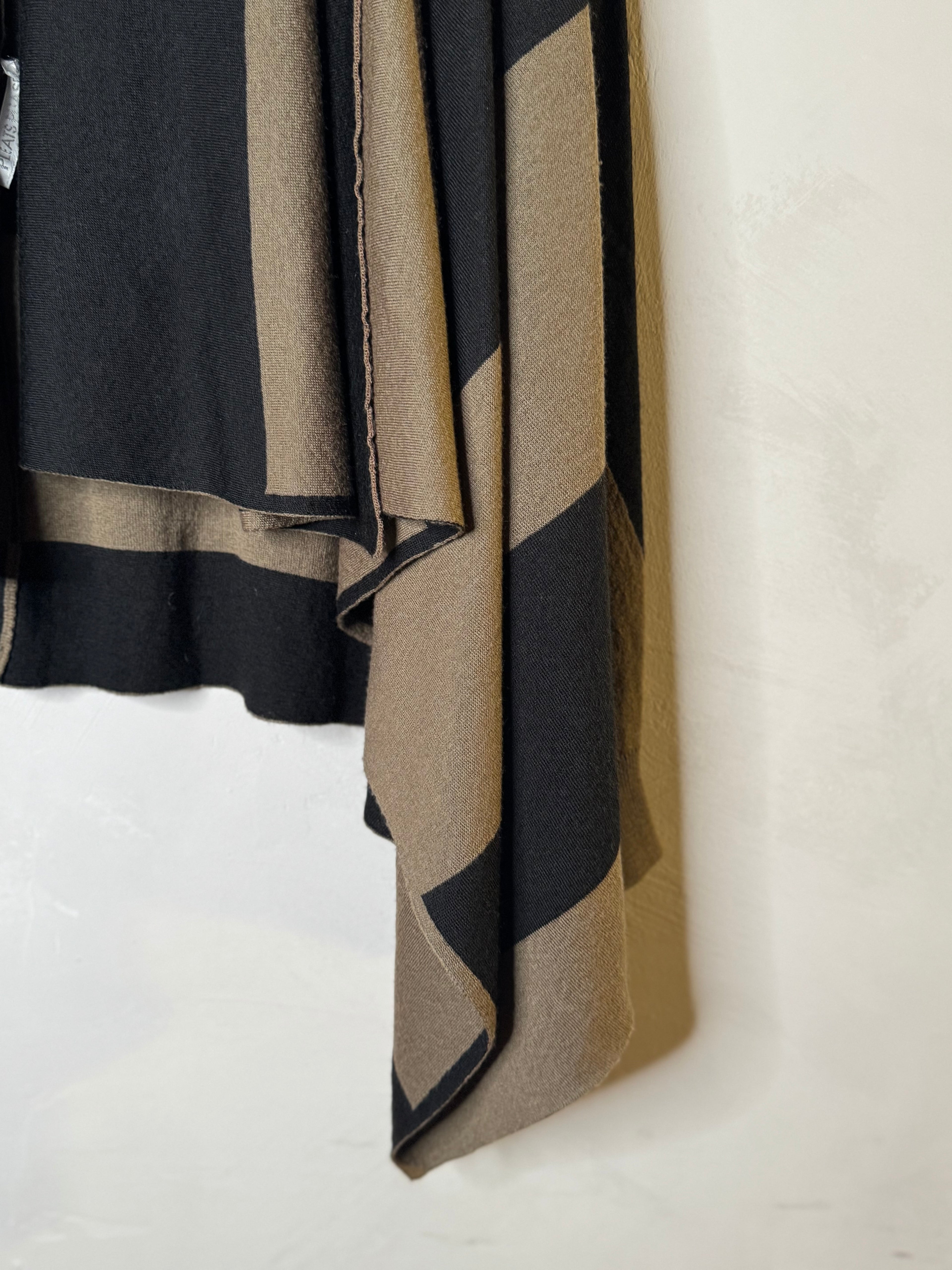 pleats please by Issey Miyake striped cardigan