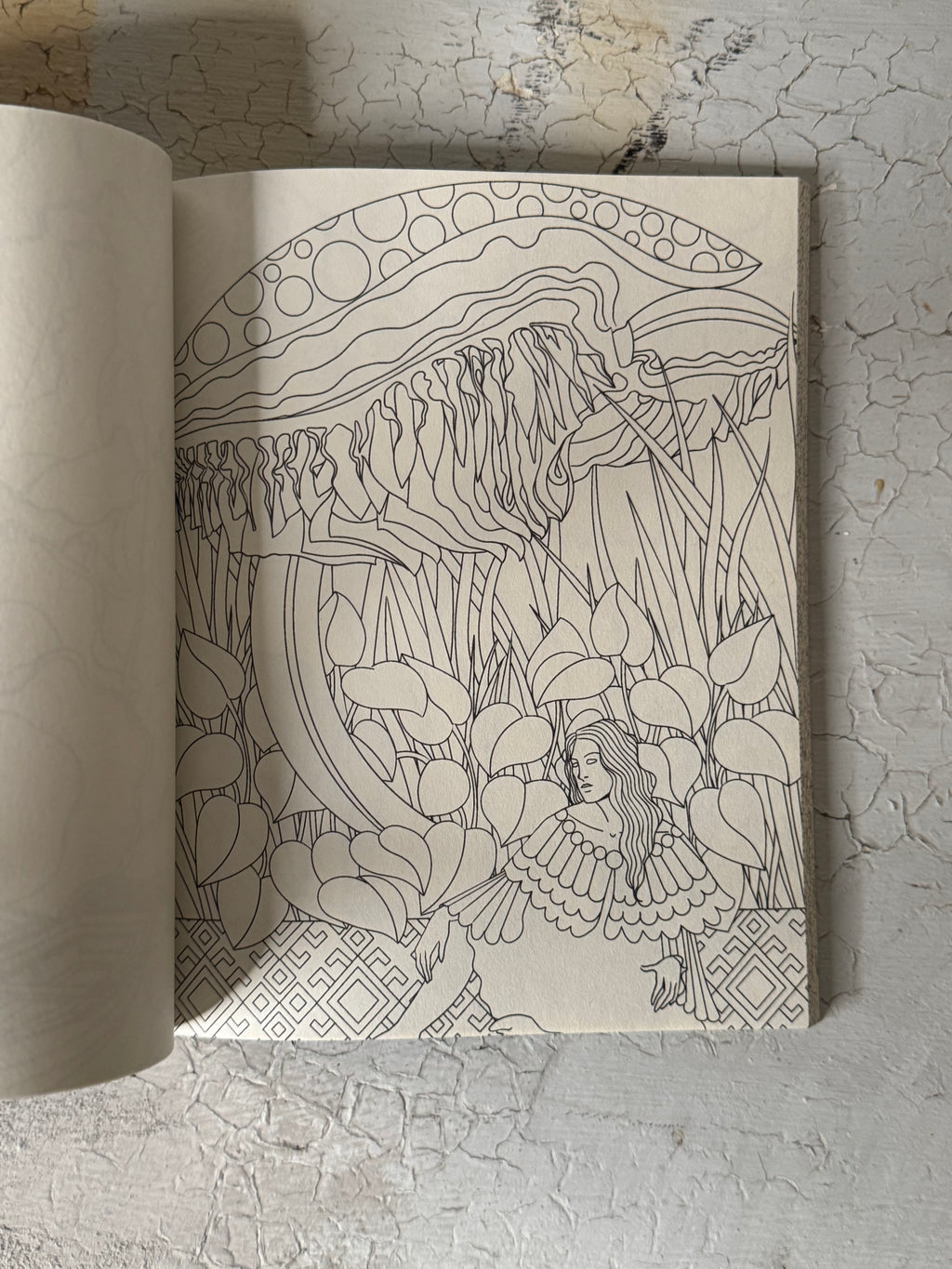 Mushroom Daydream Coloring Book by Gerta O. Egy