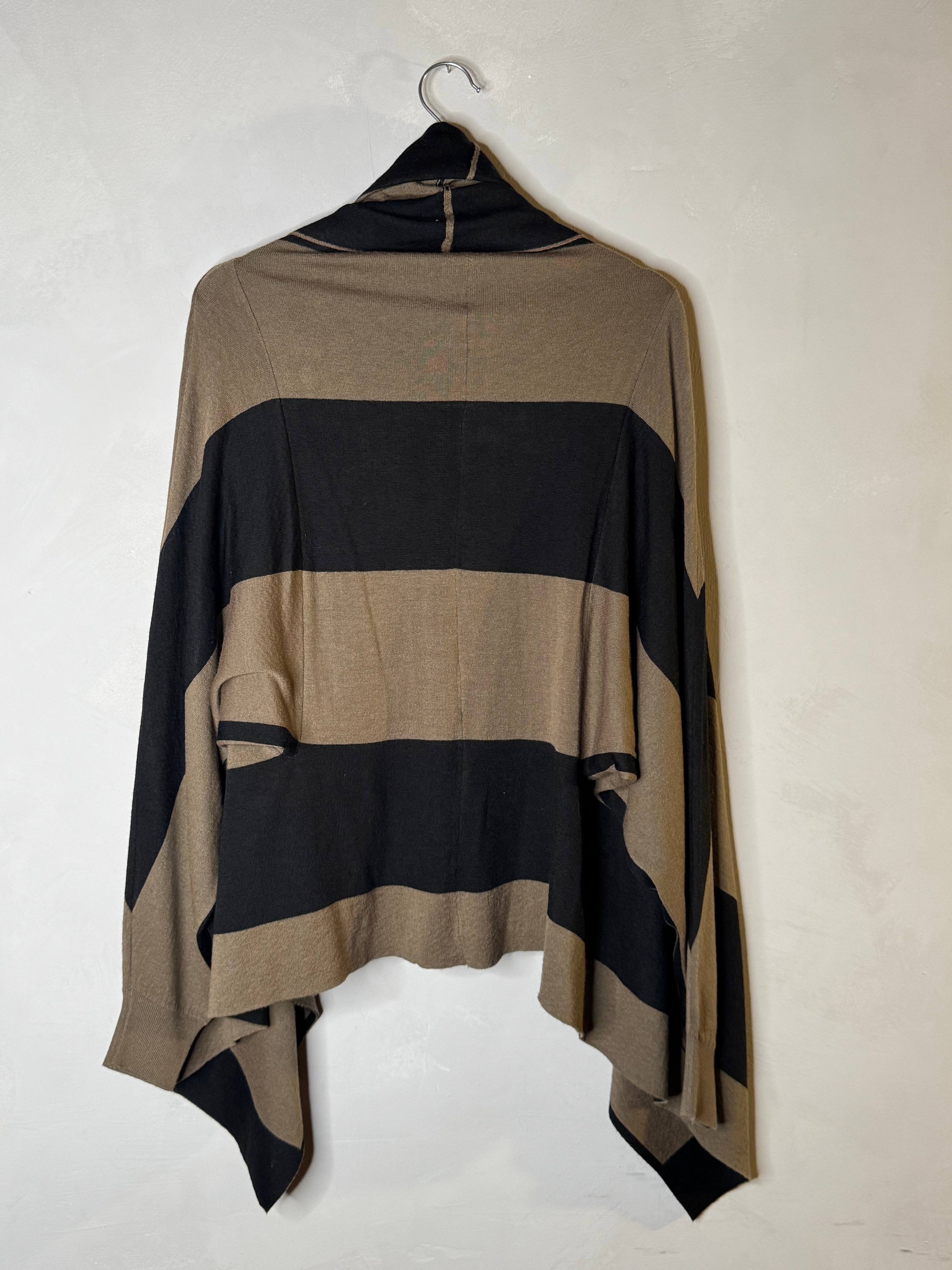 pleats please by Issey Miyake striped cardigan