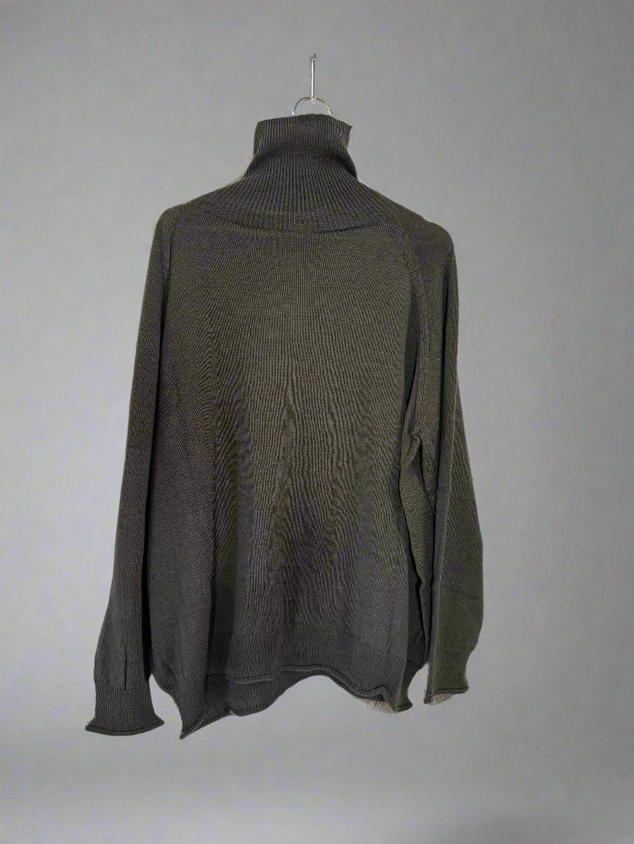 Ichi antiquites Wool and alpaca turtleneck
