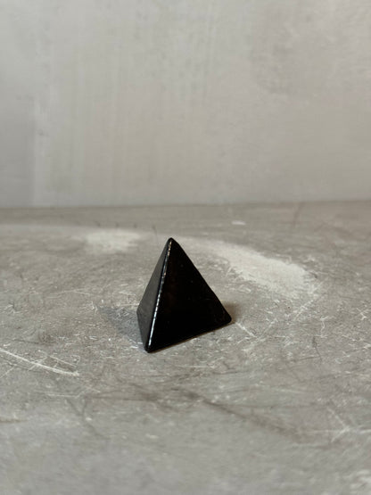 Shungite platonic solids