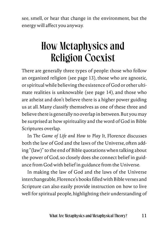 Florence Scovel Shinn's Guide to Life by Sarah Billington