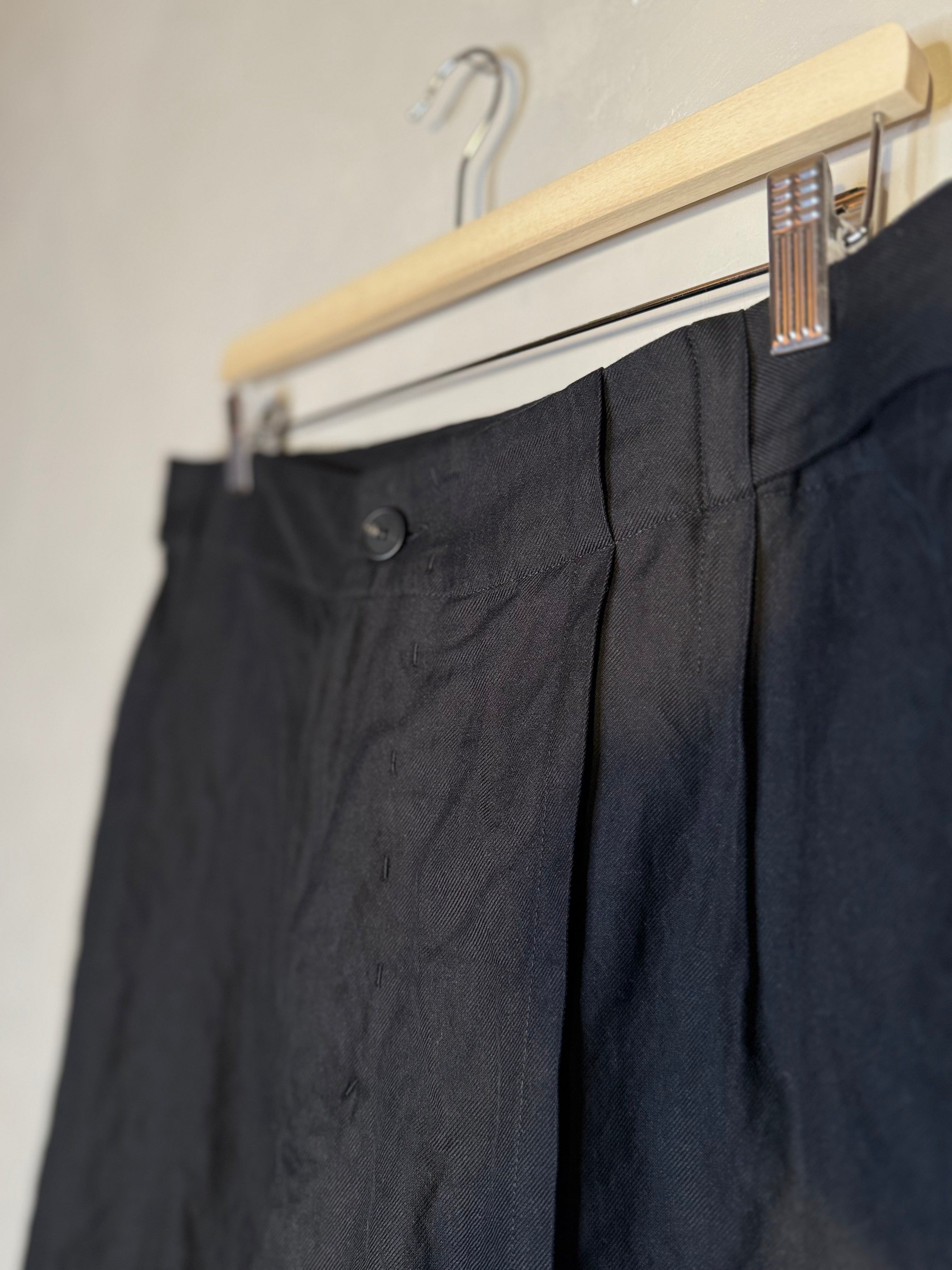 Toogood the tailor trouser crumpled flint