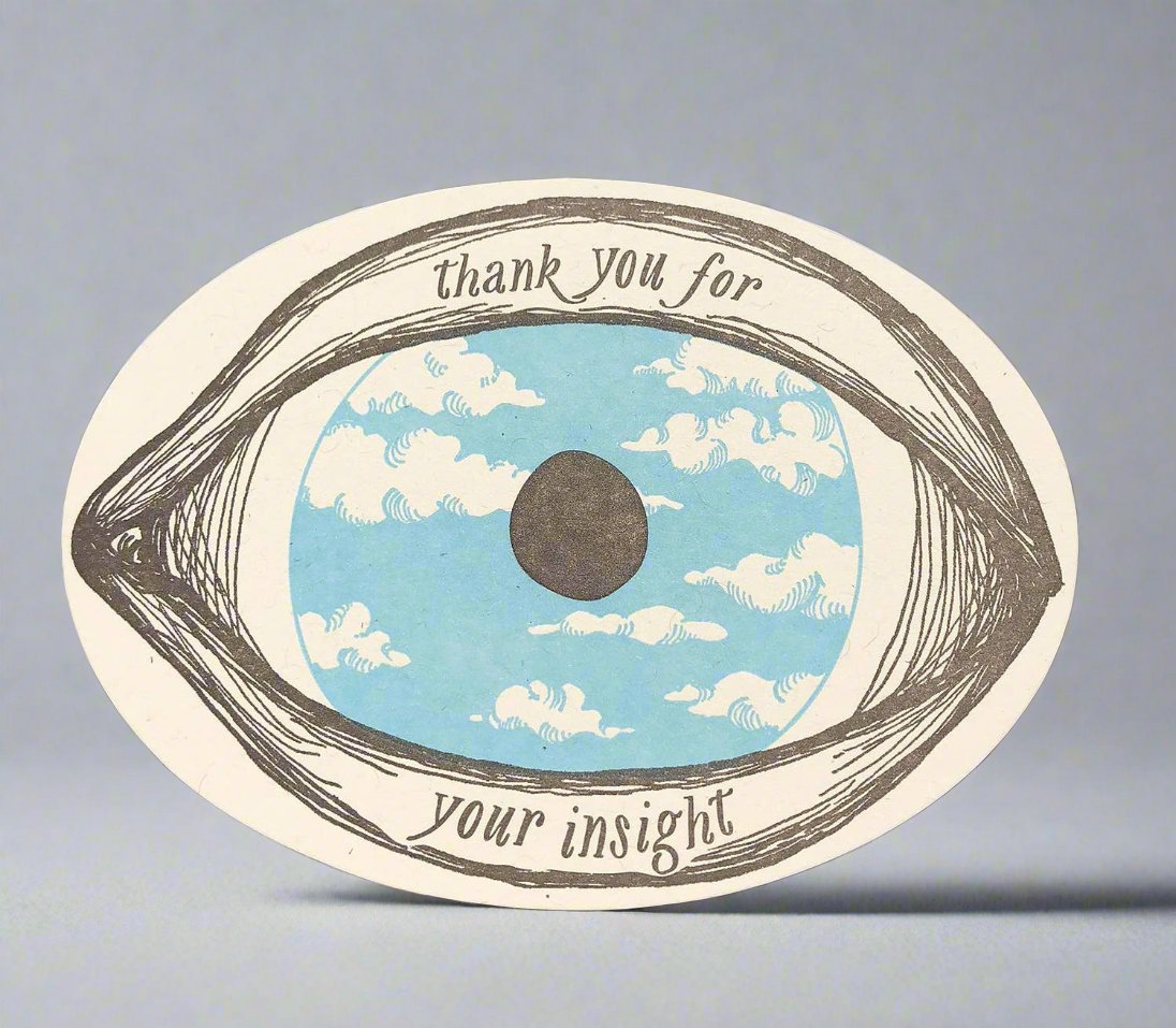 Thank you for your insight card