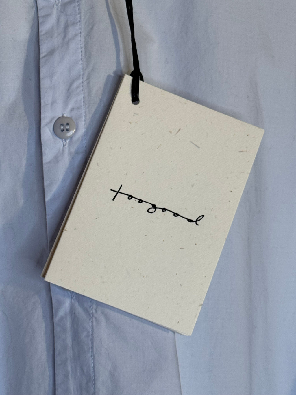 Toogood the botanist shirt poplin porcelain