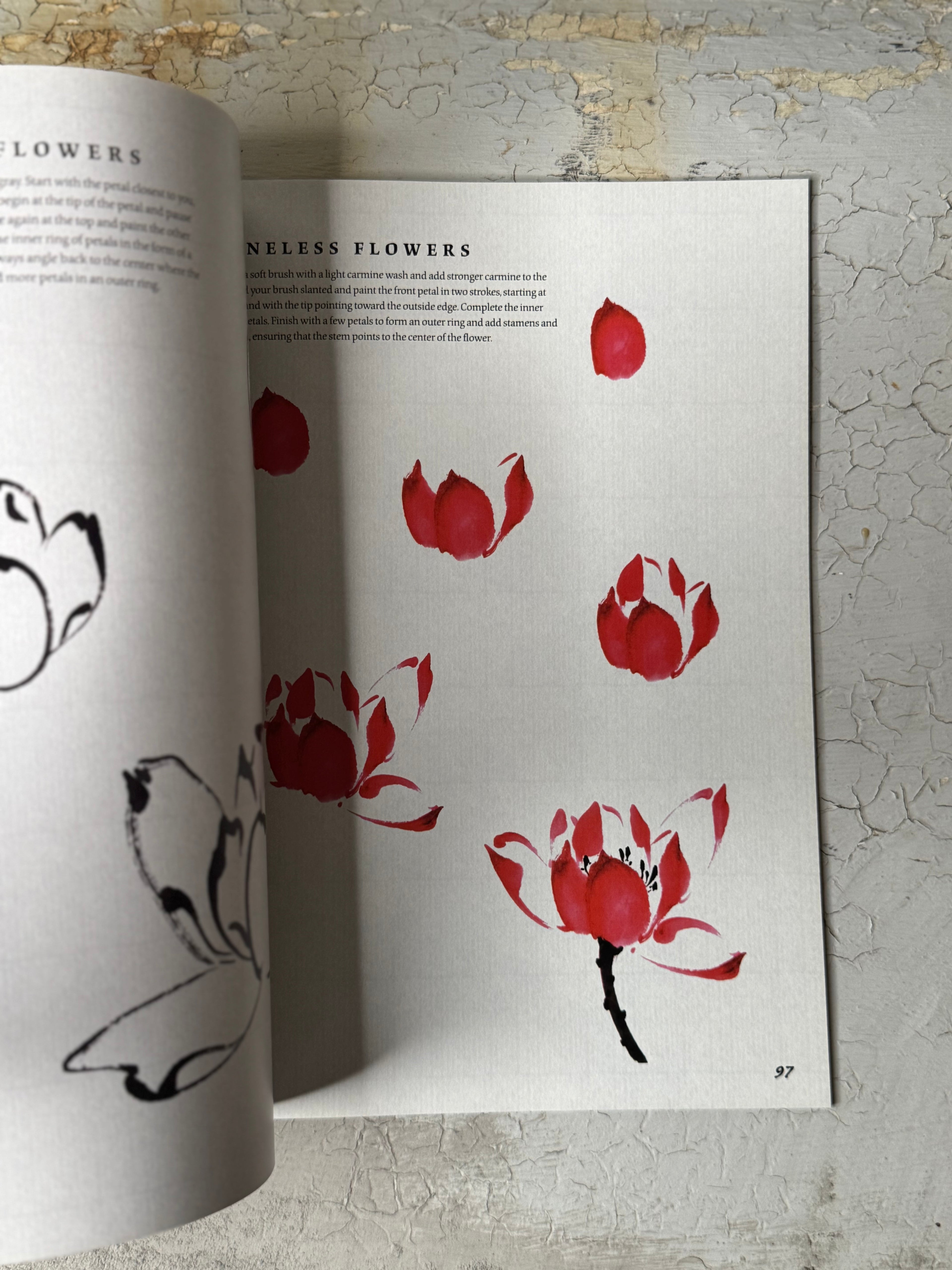 Sumi-e paintings by Virginia Lloyd-Davies