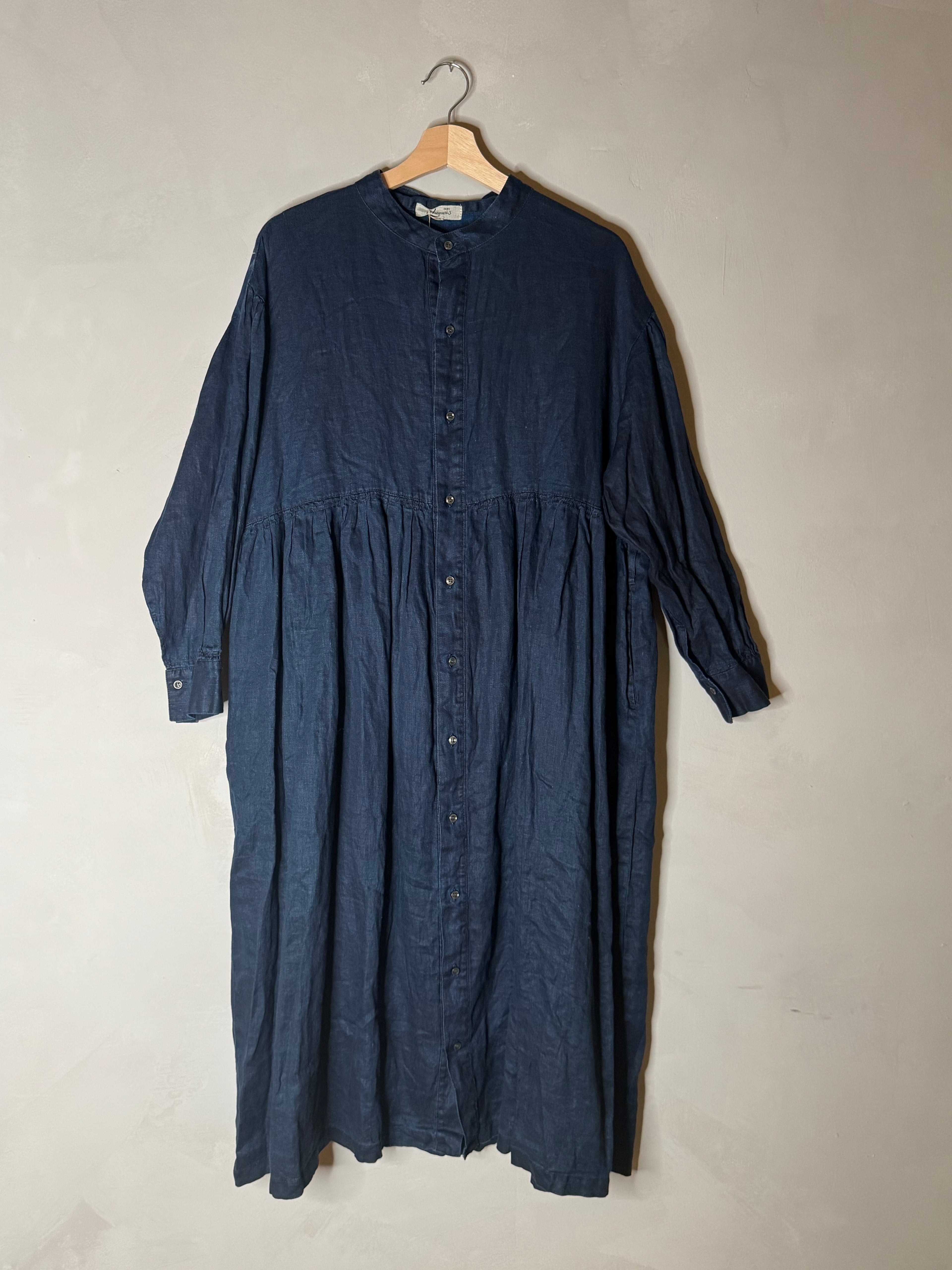 Ichi antiquites indigo dress