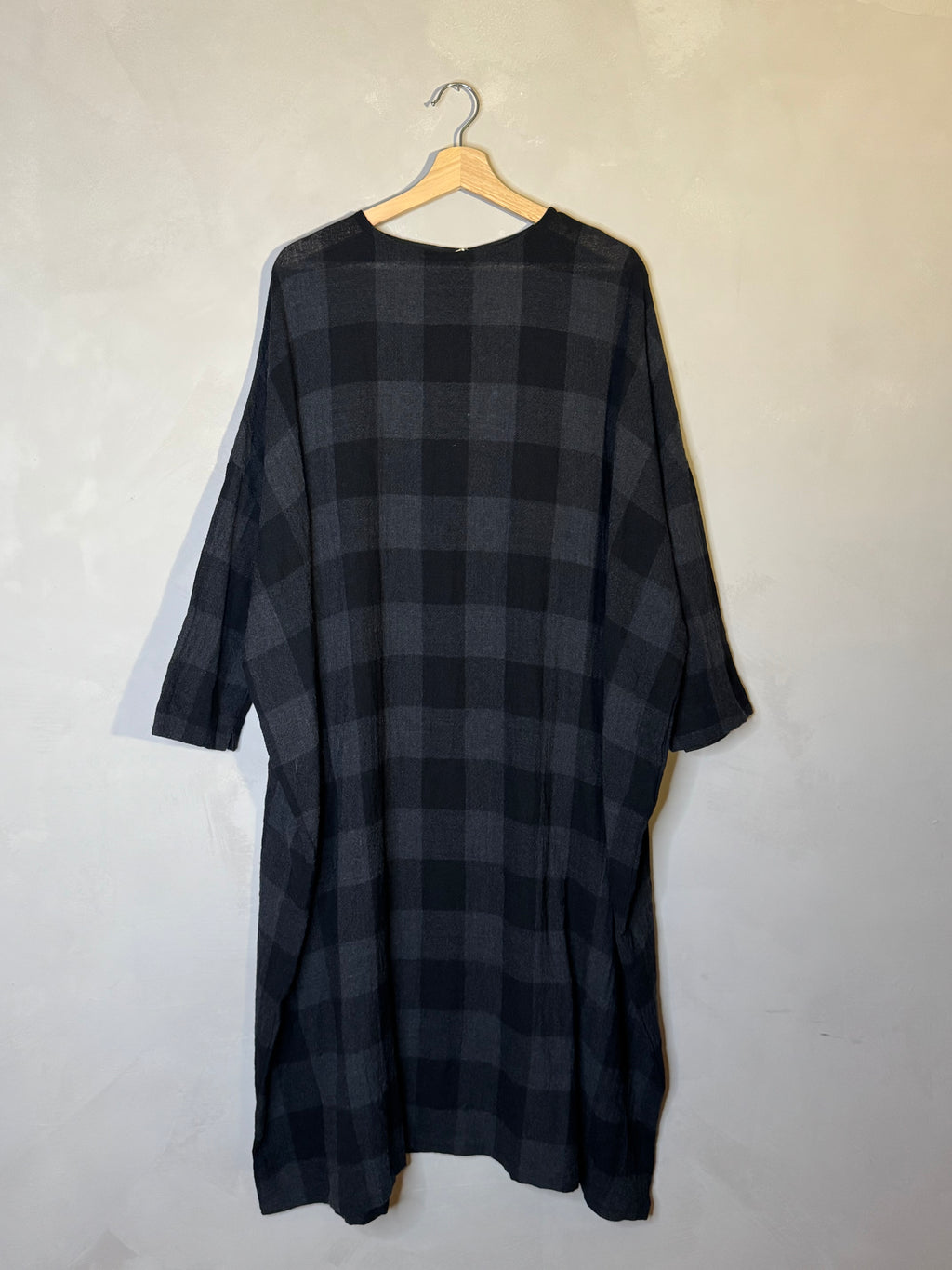 Ichi Antiquites wool dress stripe