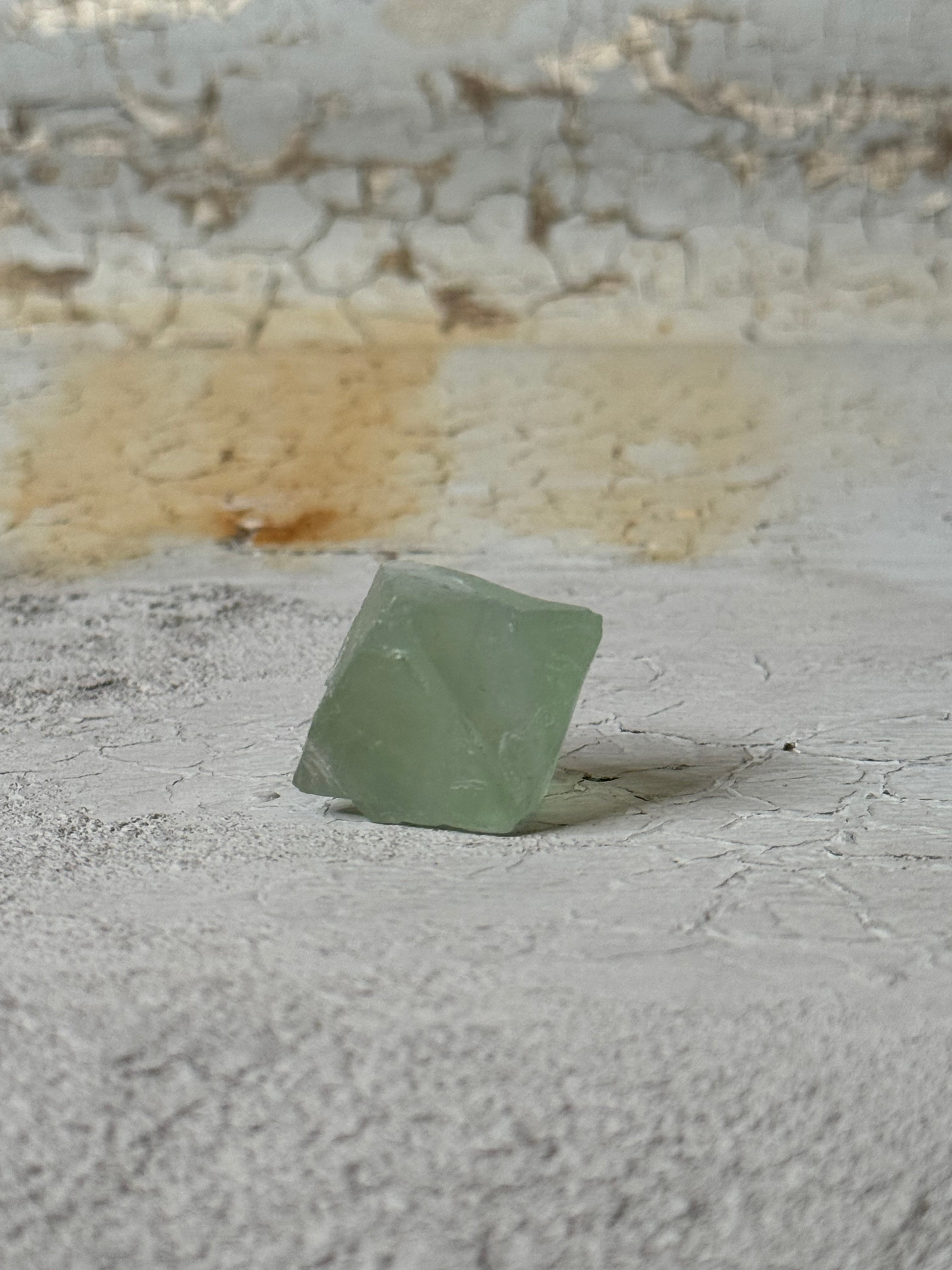 Fluorite Octahedron 2 sizes: medium or large