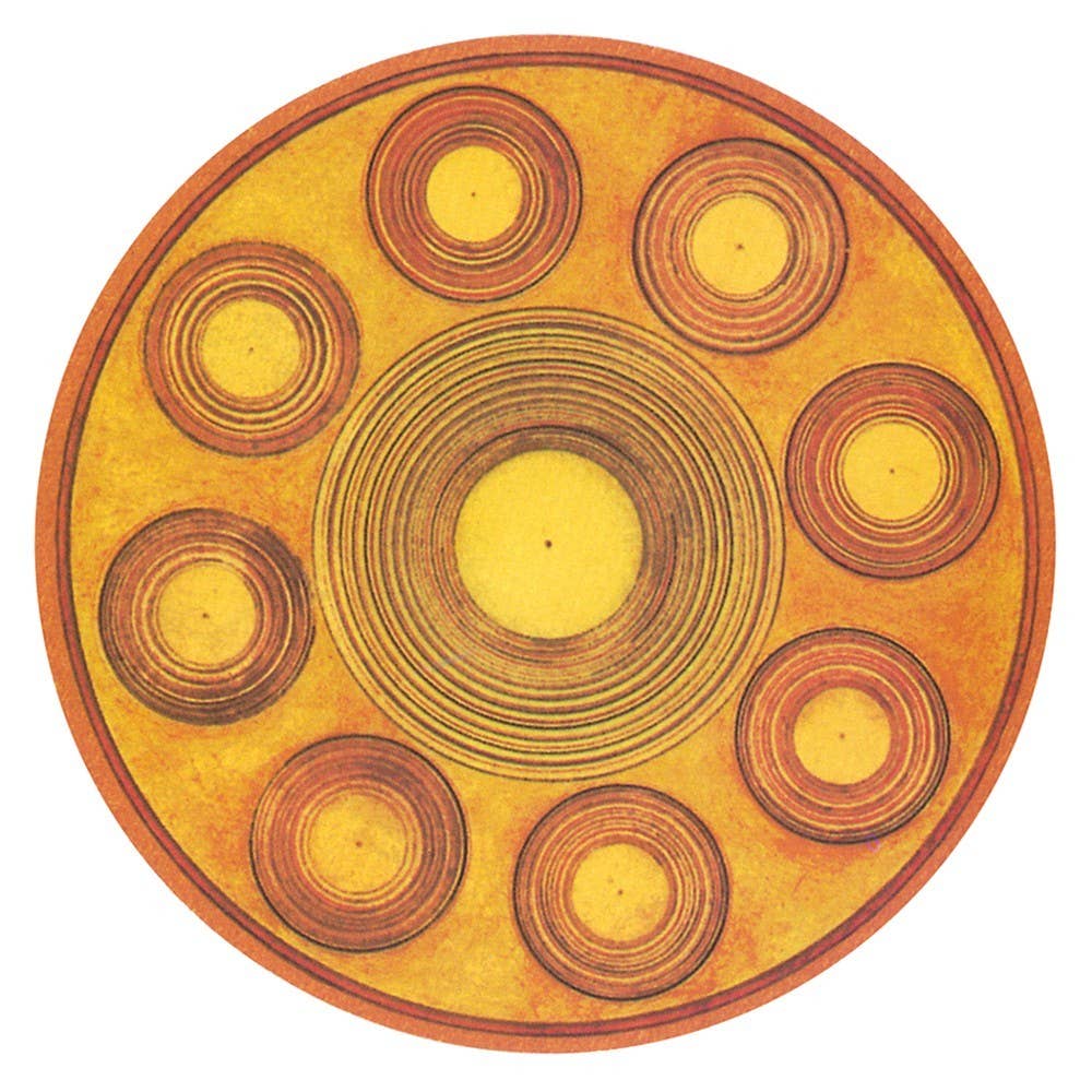 Mini Motherpeace Round Tarot Deck