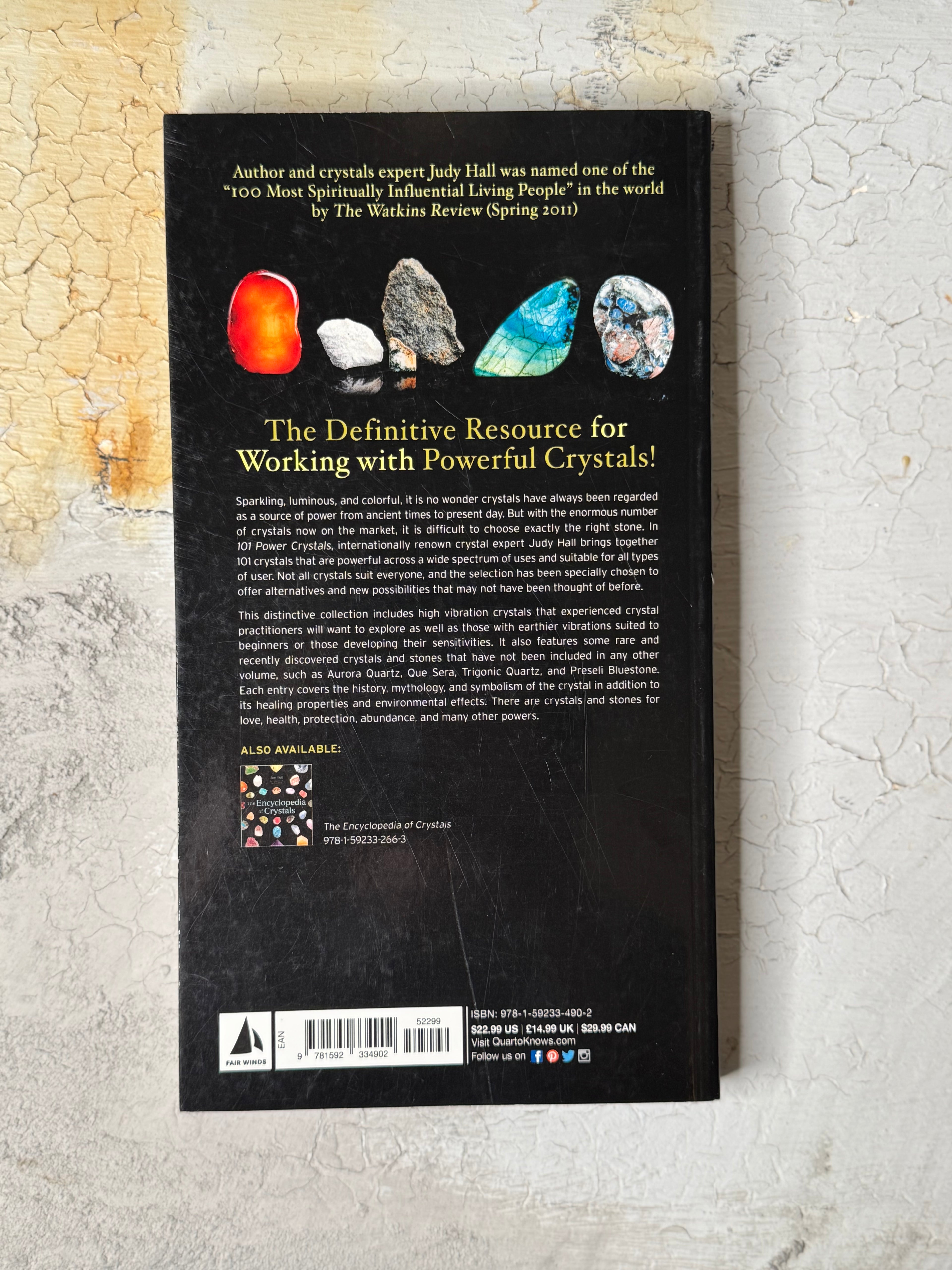 101 power crystals by JUDY HALL