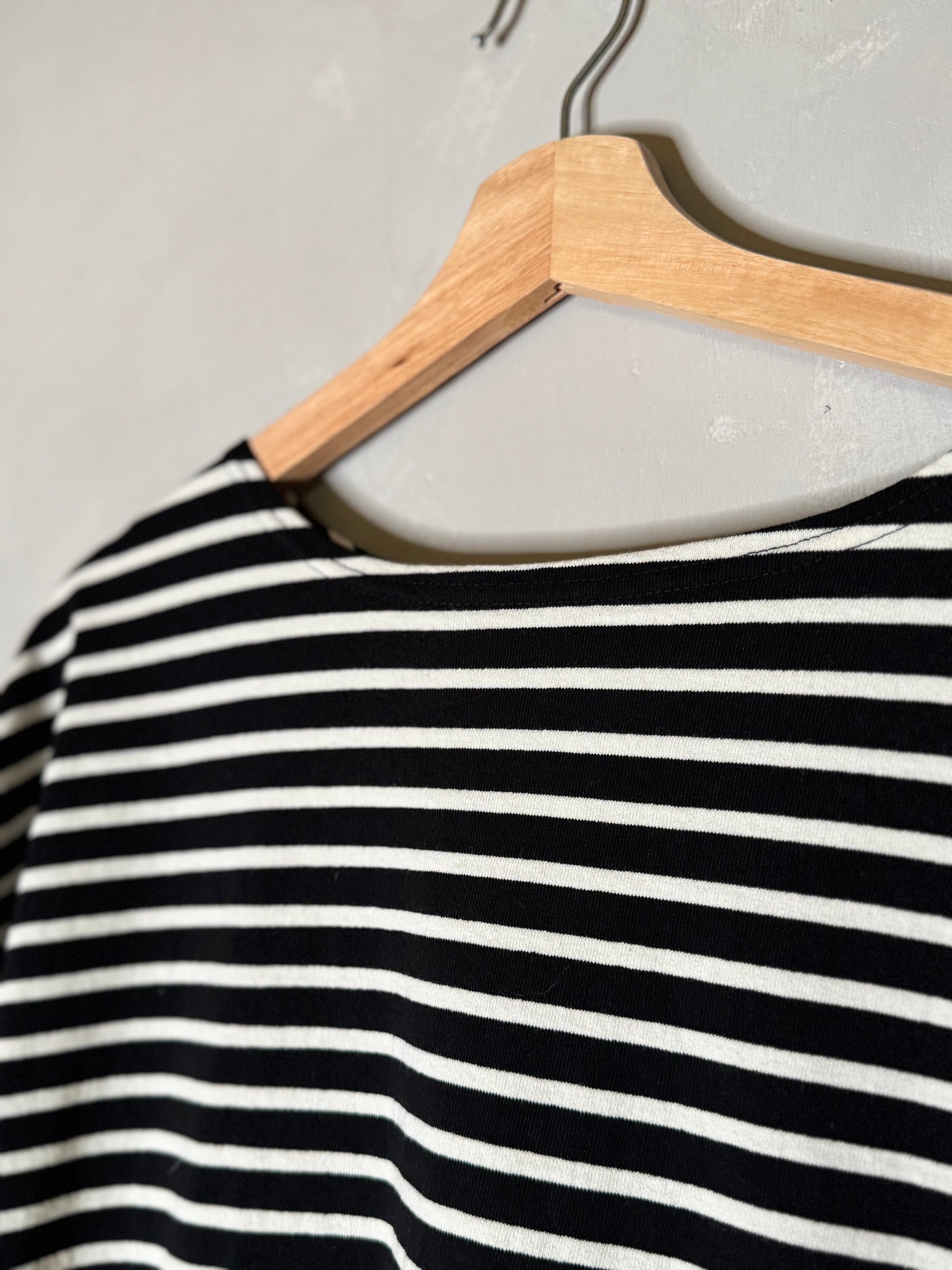 Ichi short sleeved striped top