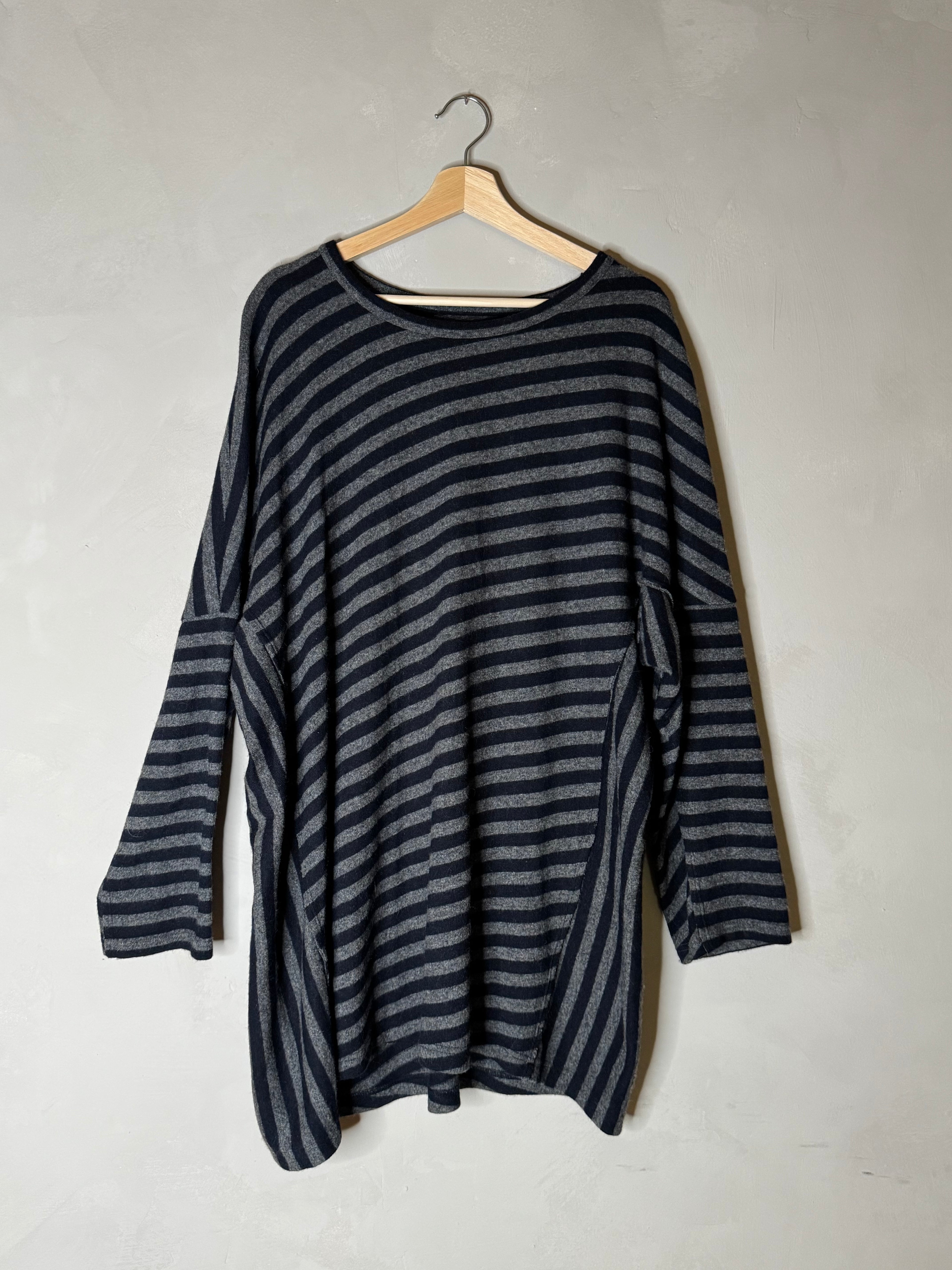 Ground Y by YOHJI YAMAMOTO striped wool sweater