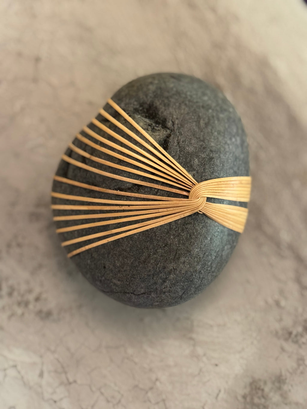 Shizu wrapped stone