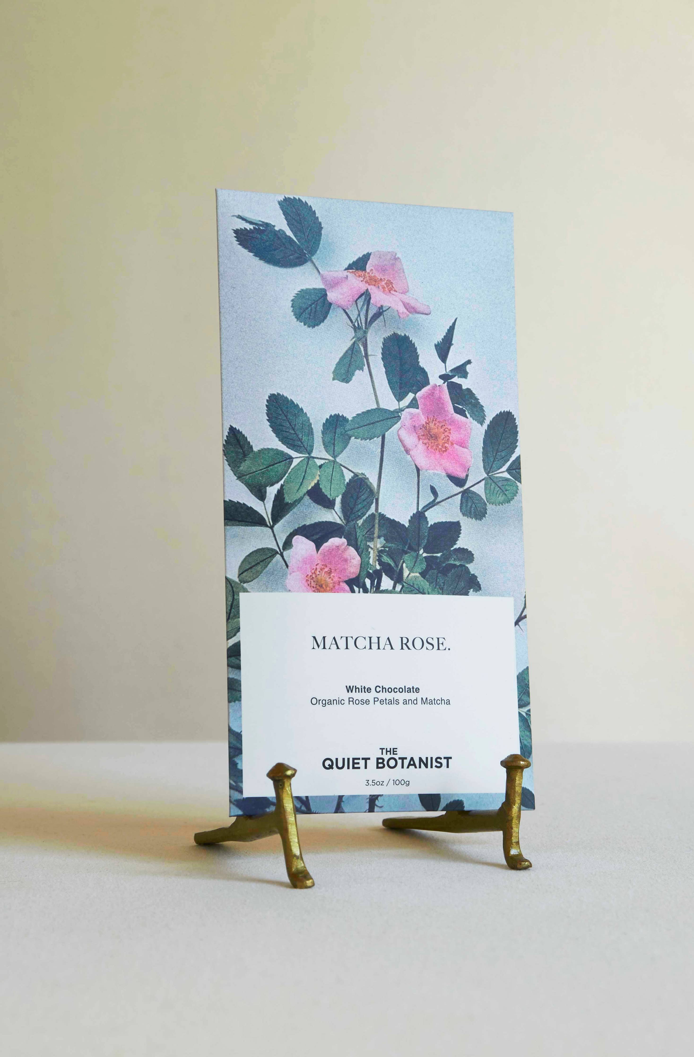 Matcha Rose Chocolate Bar 