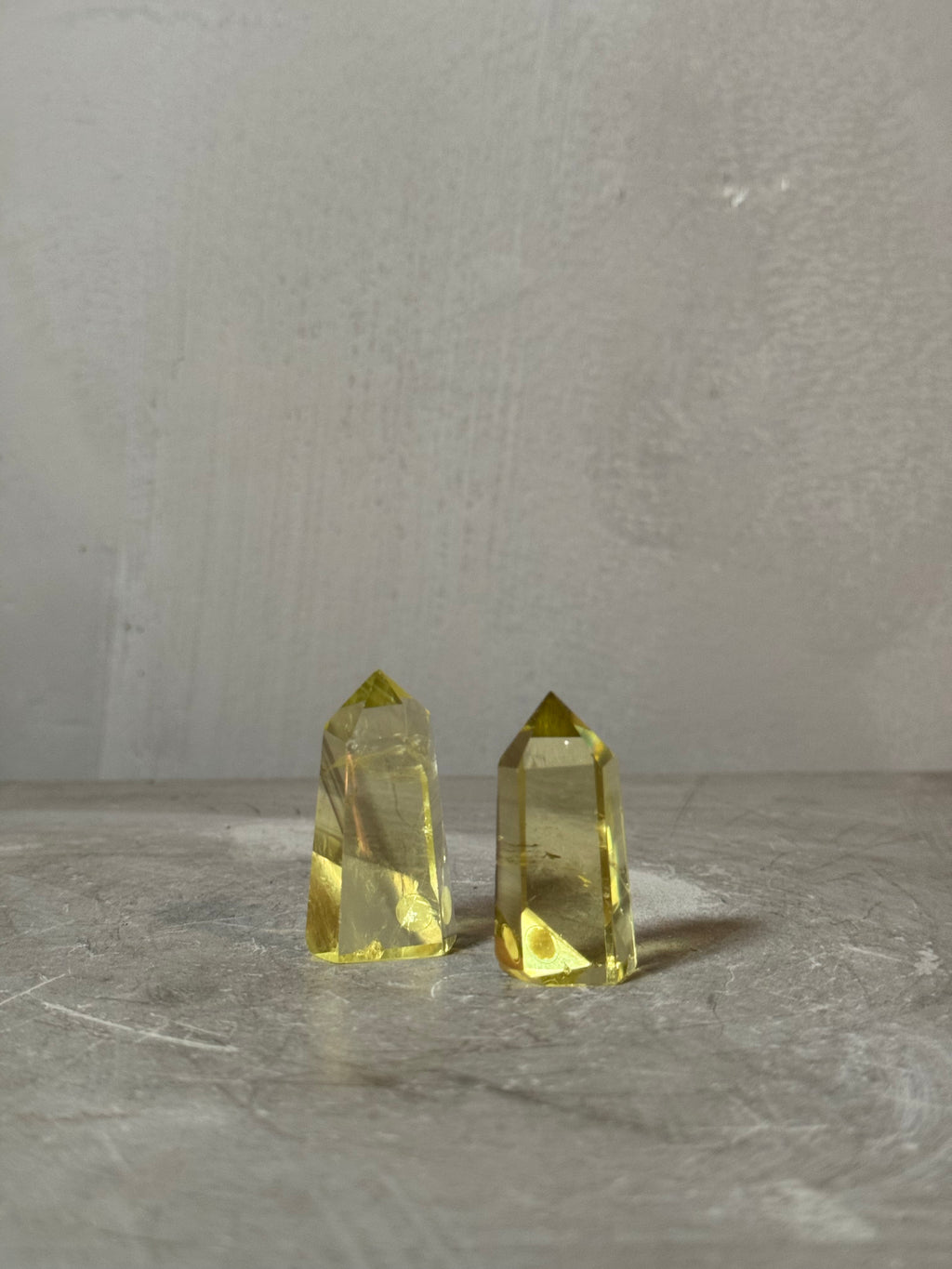 Smokey citrine points
