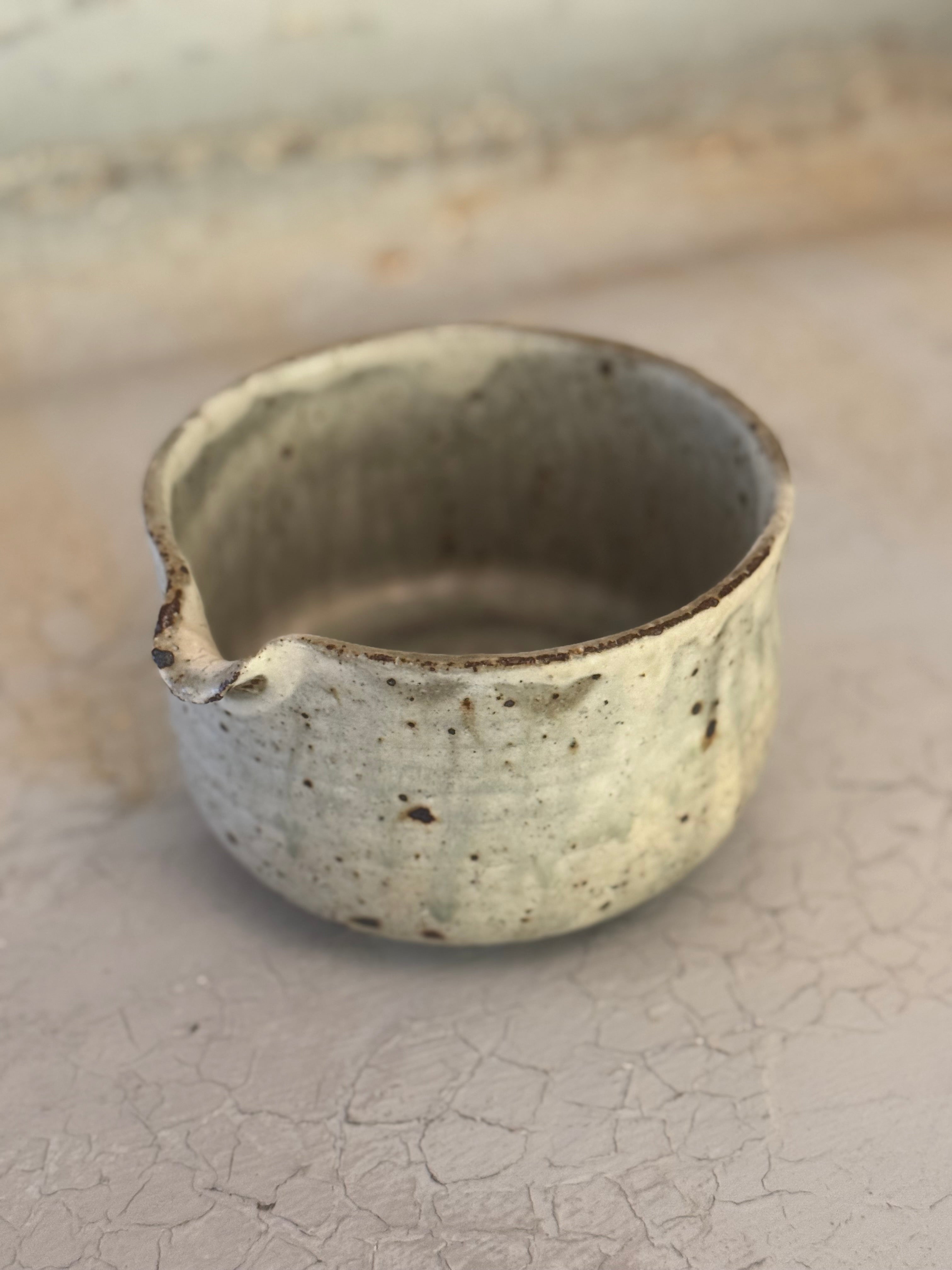 katakuchi -Spouted bowl for pouring matcha -  Kyoto