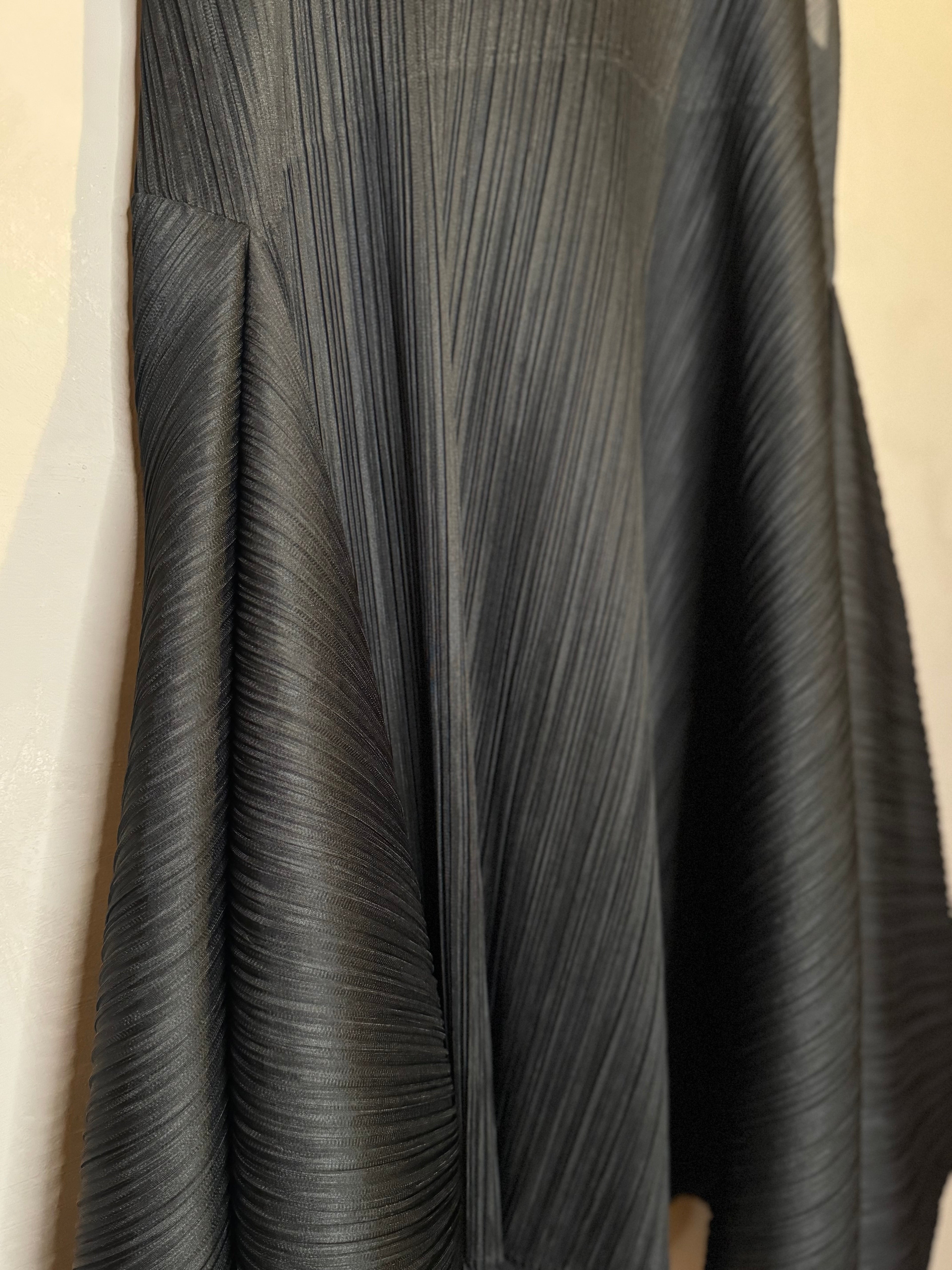 pleats please by Issey Miyake black dress