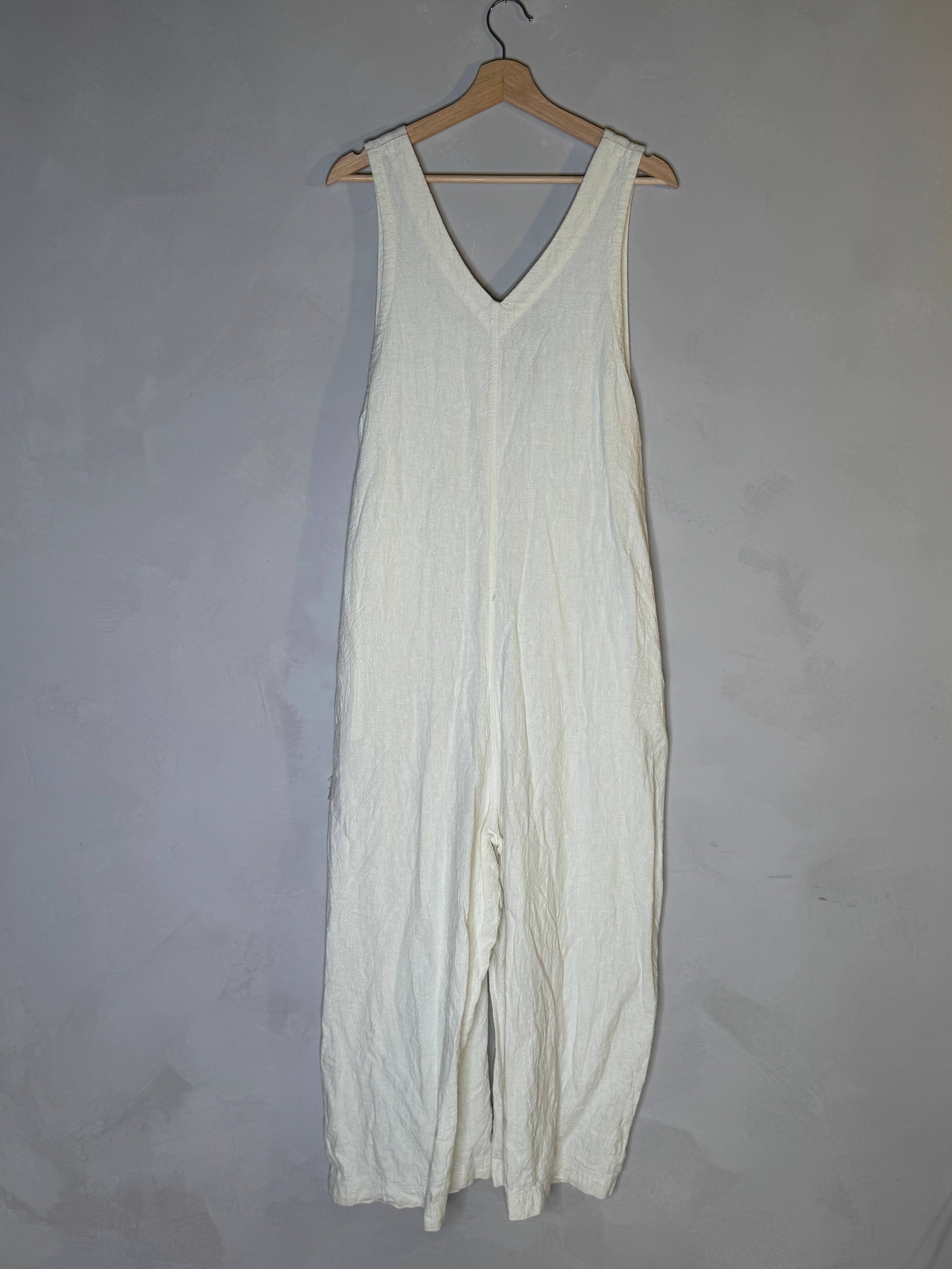 Ichi antiquites linen jumpsuit