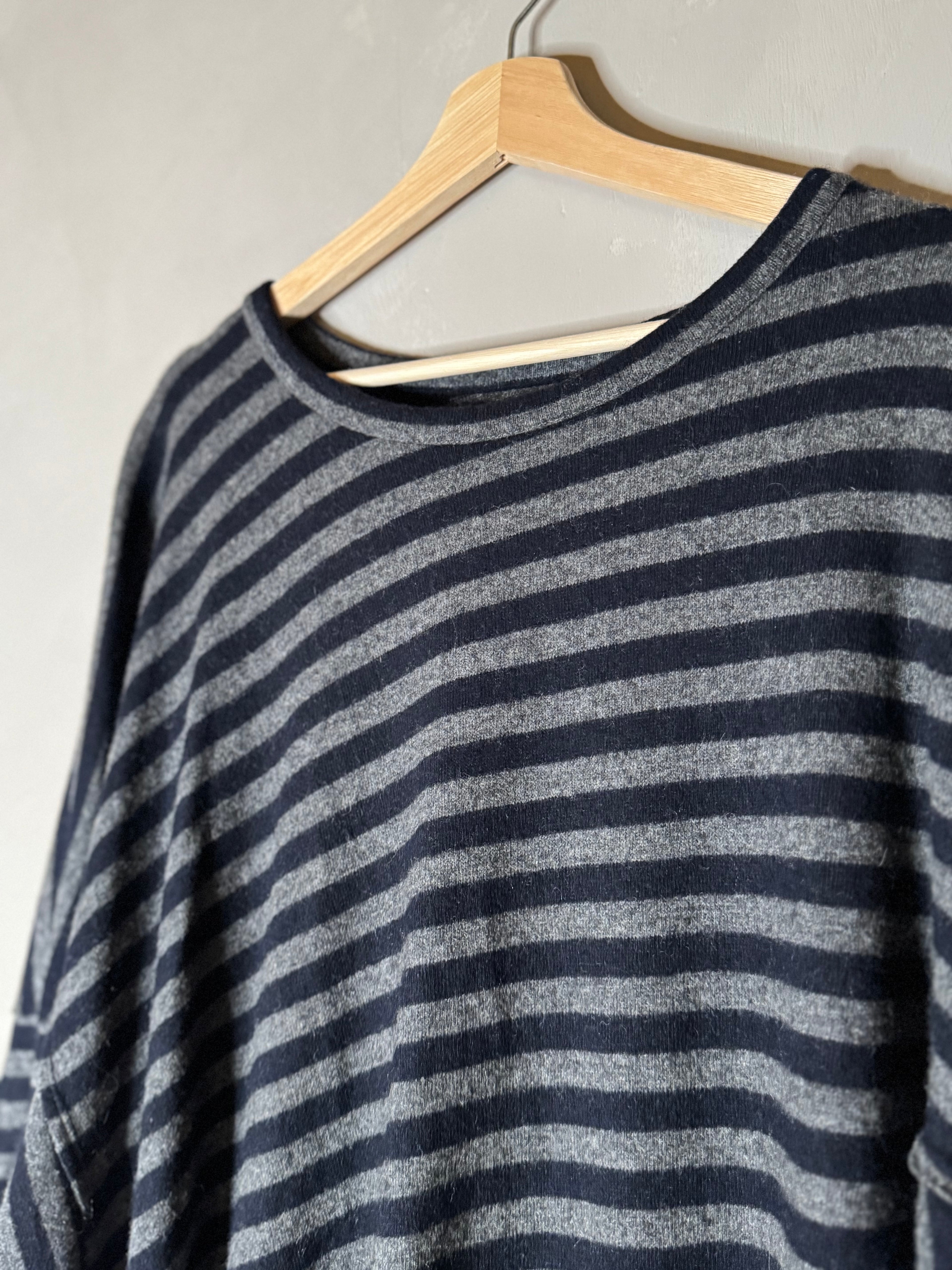 Ground Y by YOHJI YAMAMOTO striped wool sweater
