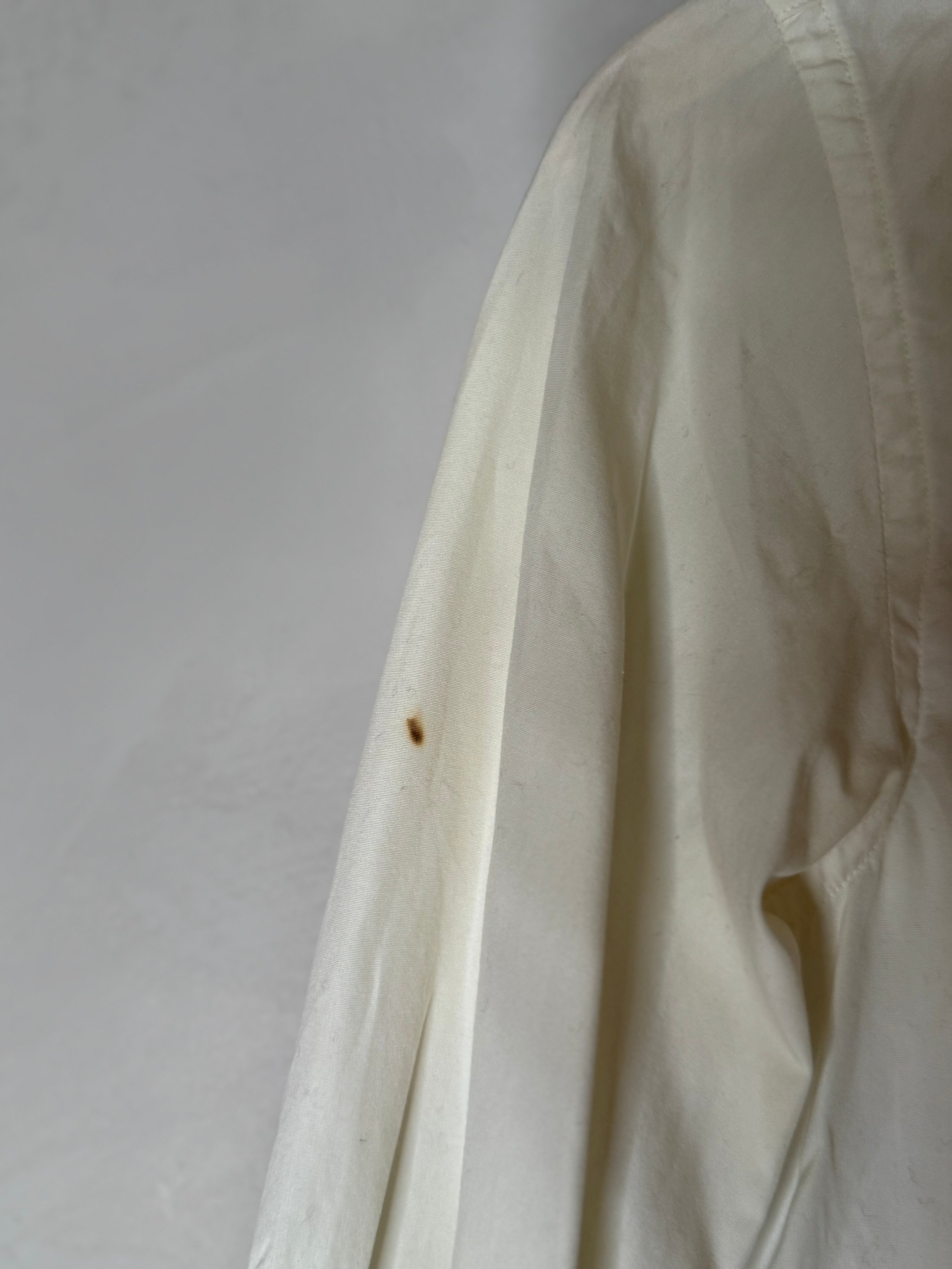 Comme des garçons embroidered button down shirt