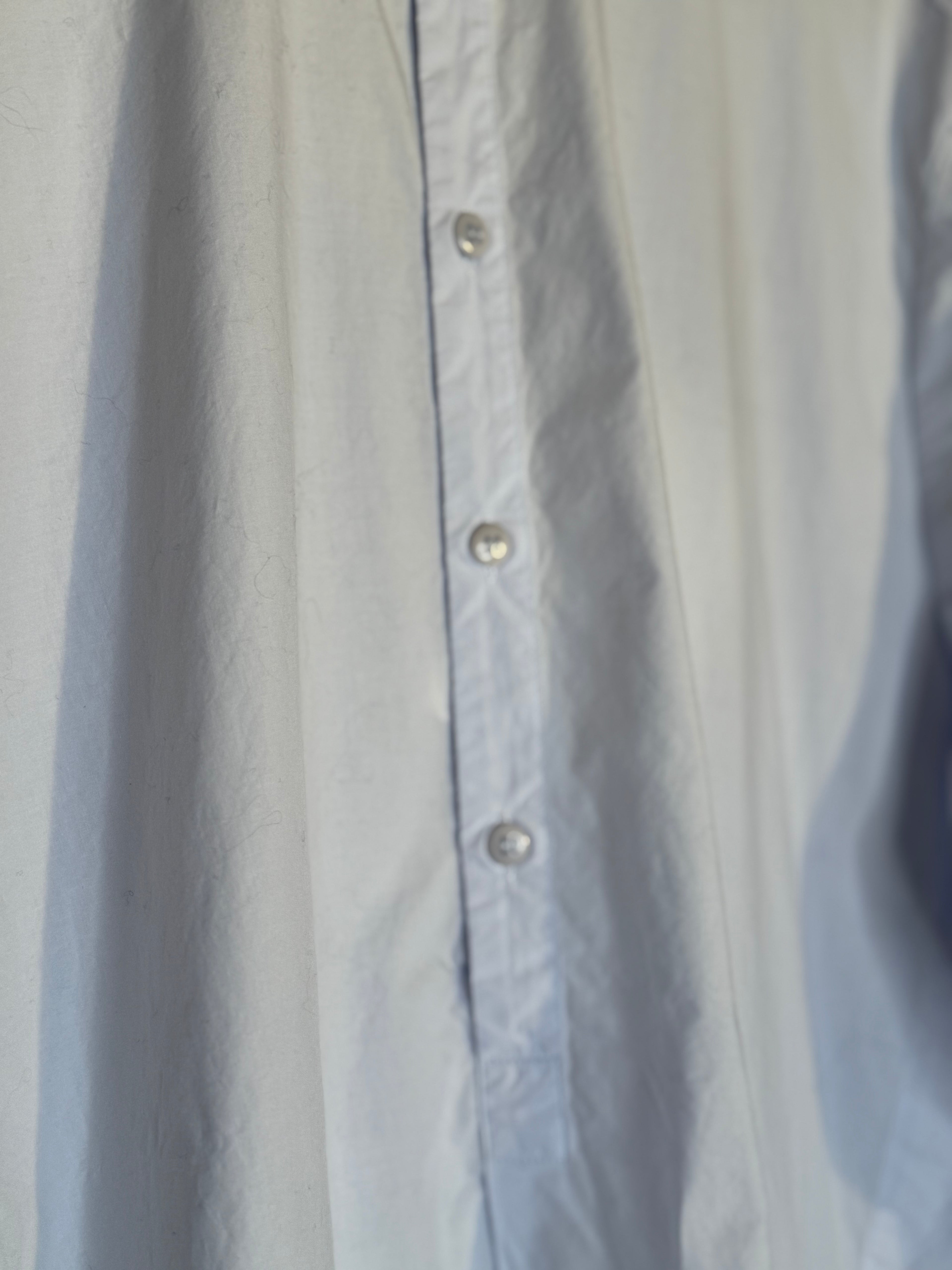 Toogood the botanist shirt poplin porcelain