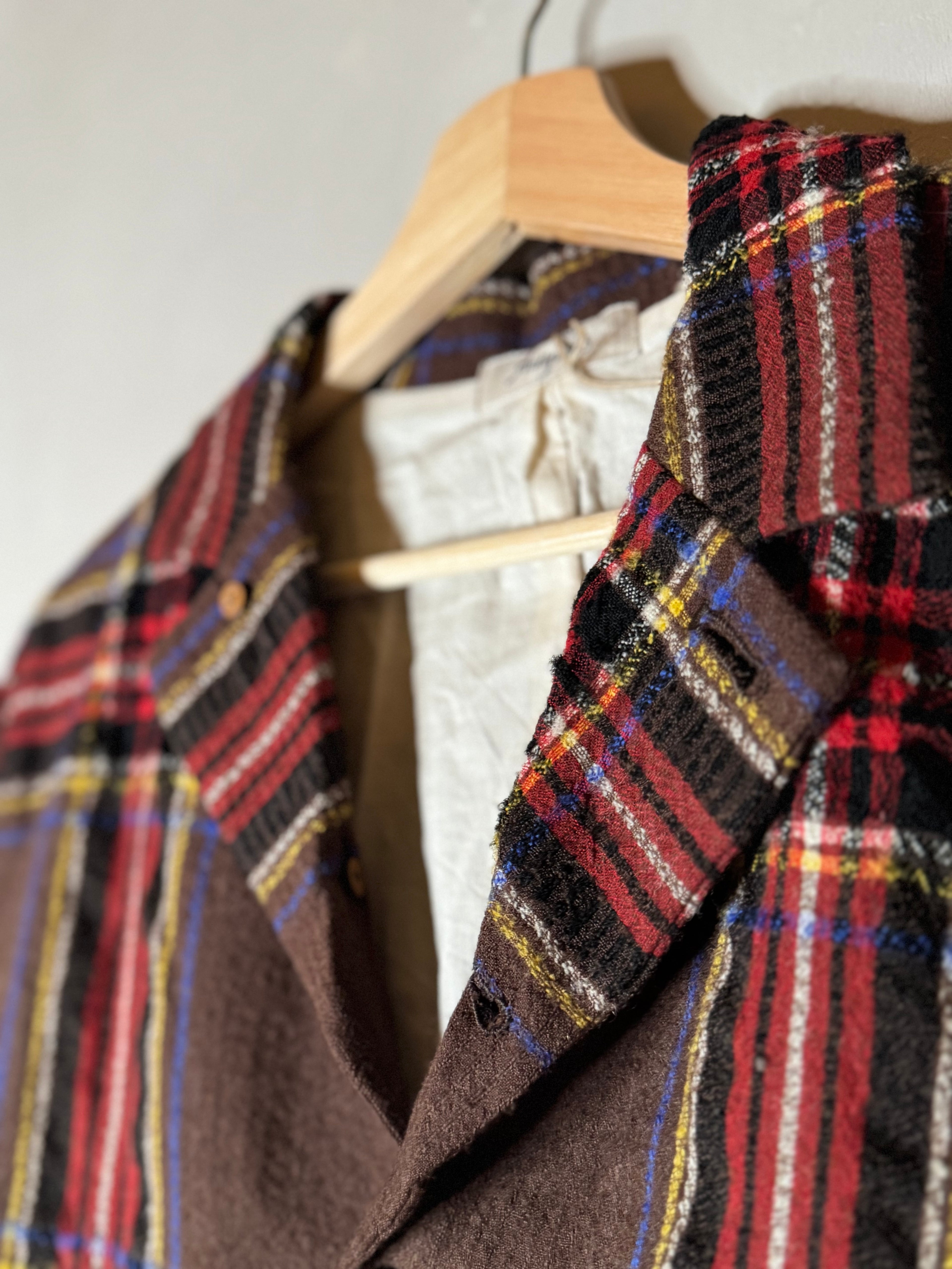 Ichi antiquites plaid blazer