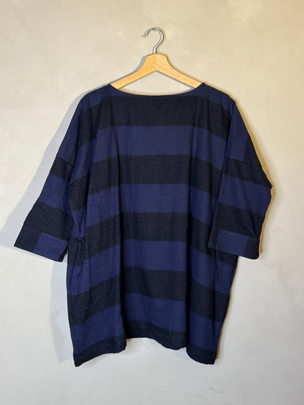 Ichi Antiquites wool top stripe