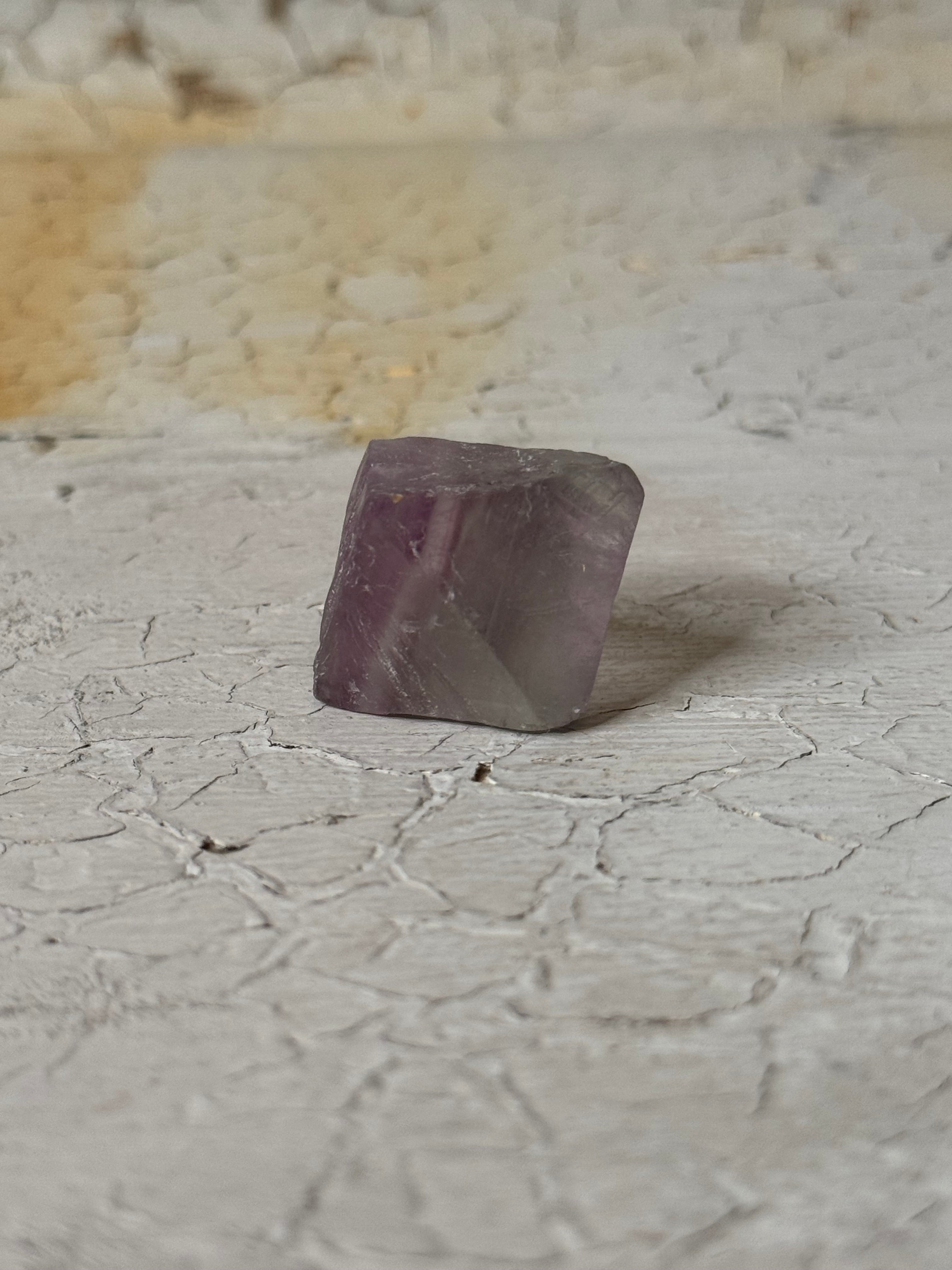 Fluorite Octahedron 2 sizes: medium or large