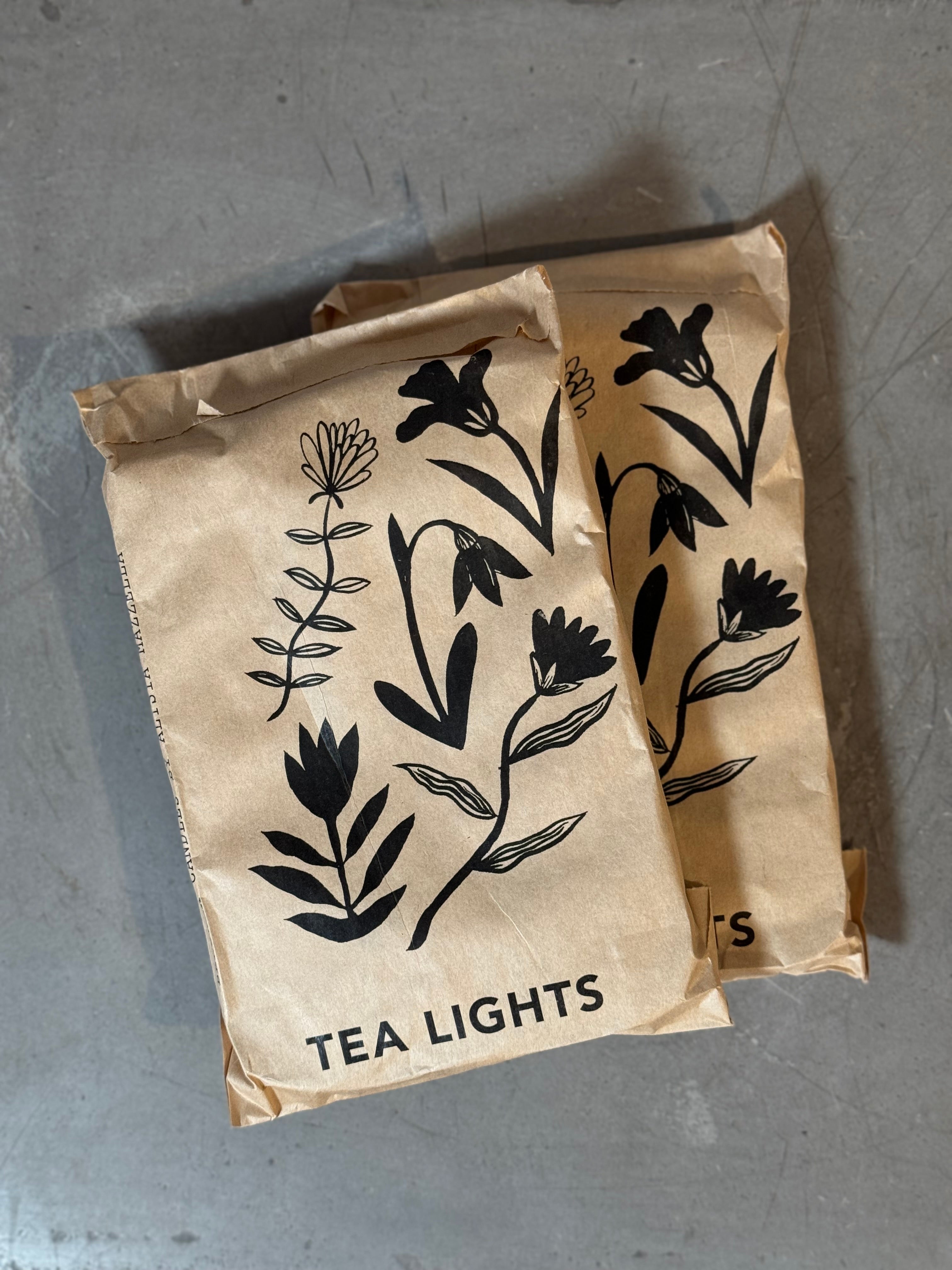 Bees wax candle: tea light