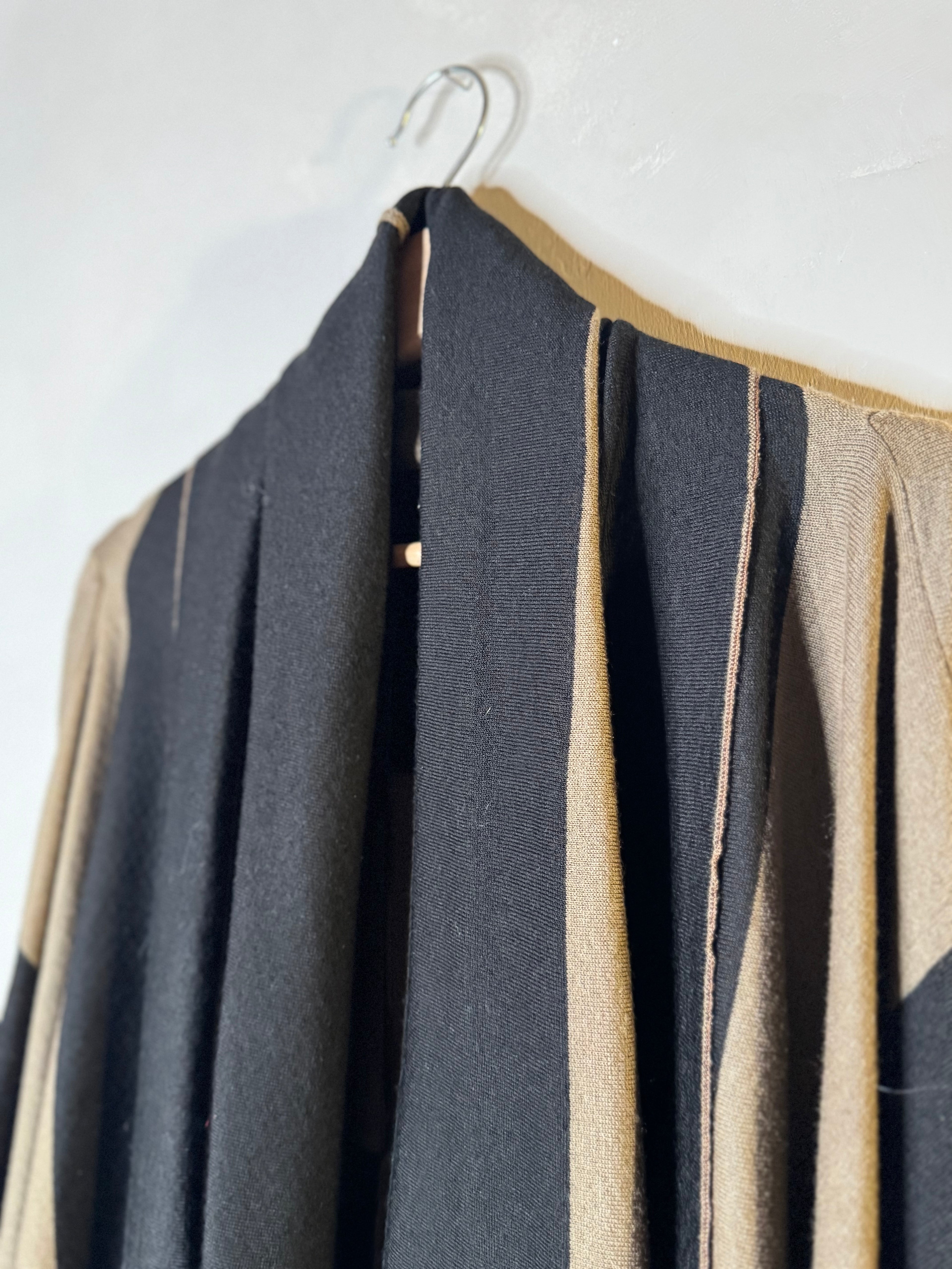 pleats please by Issey Miyake striped cardigan