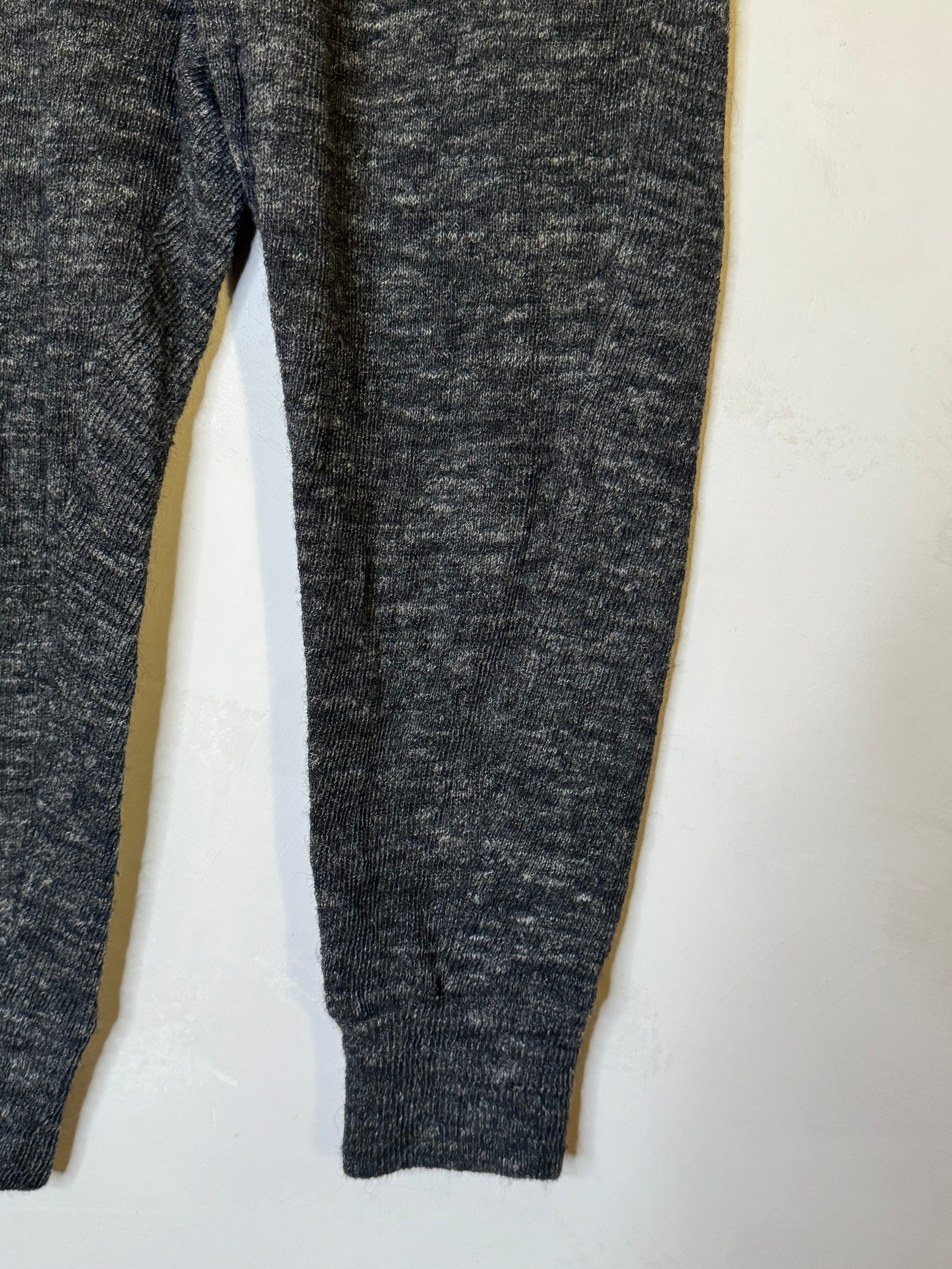 Ichi Antiquites linen and wool knit pants