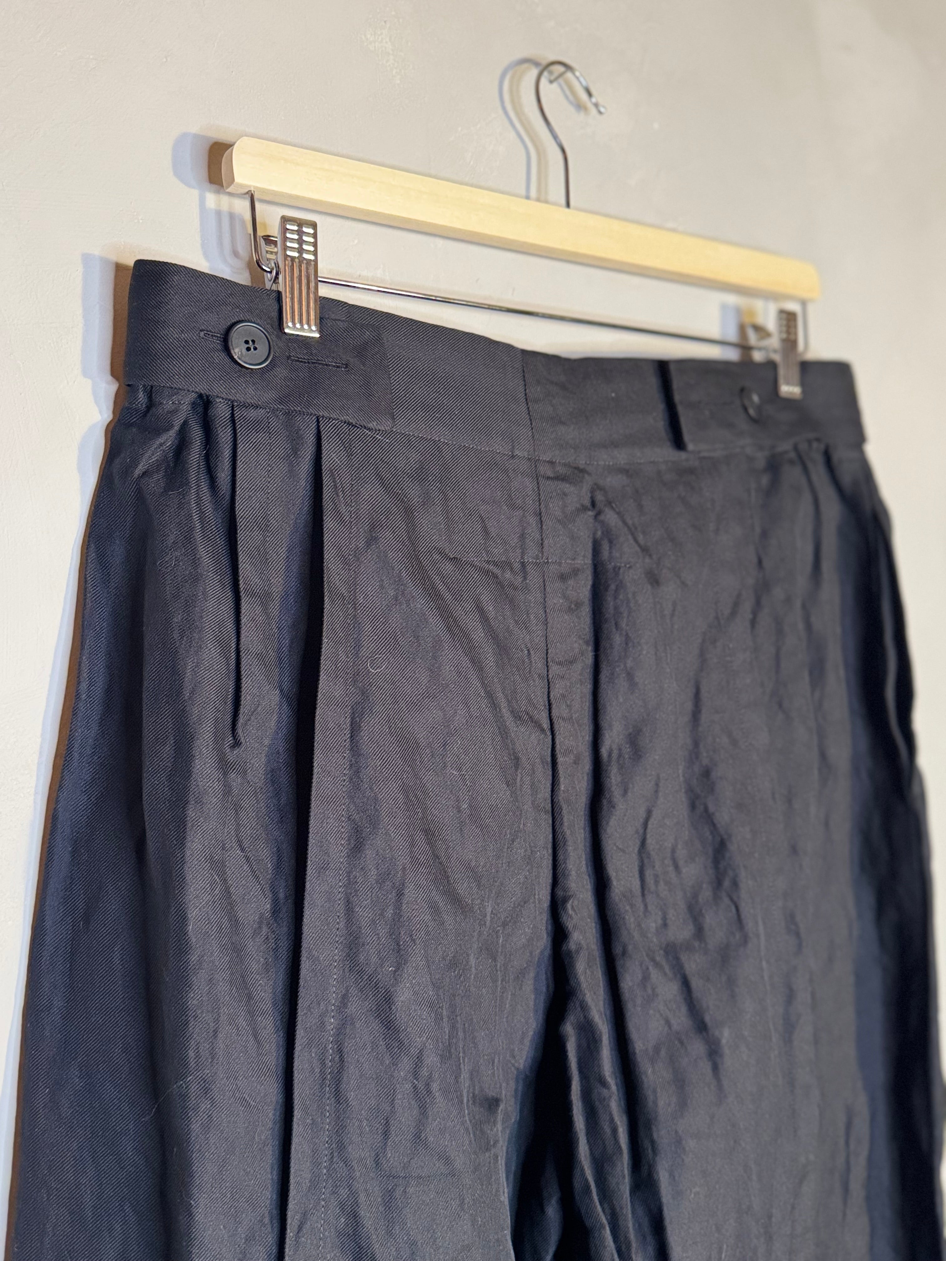 Toogood the tailor trouser crumpled flint